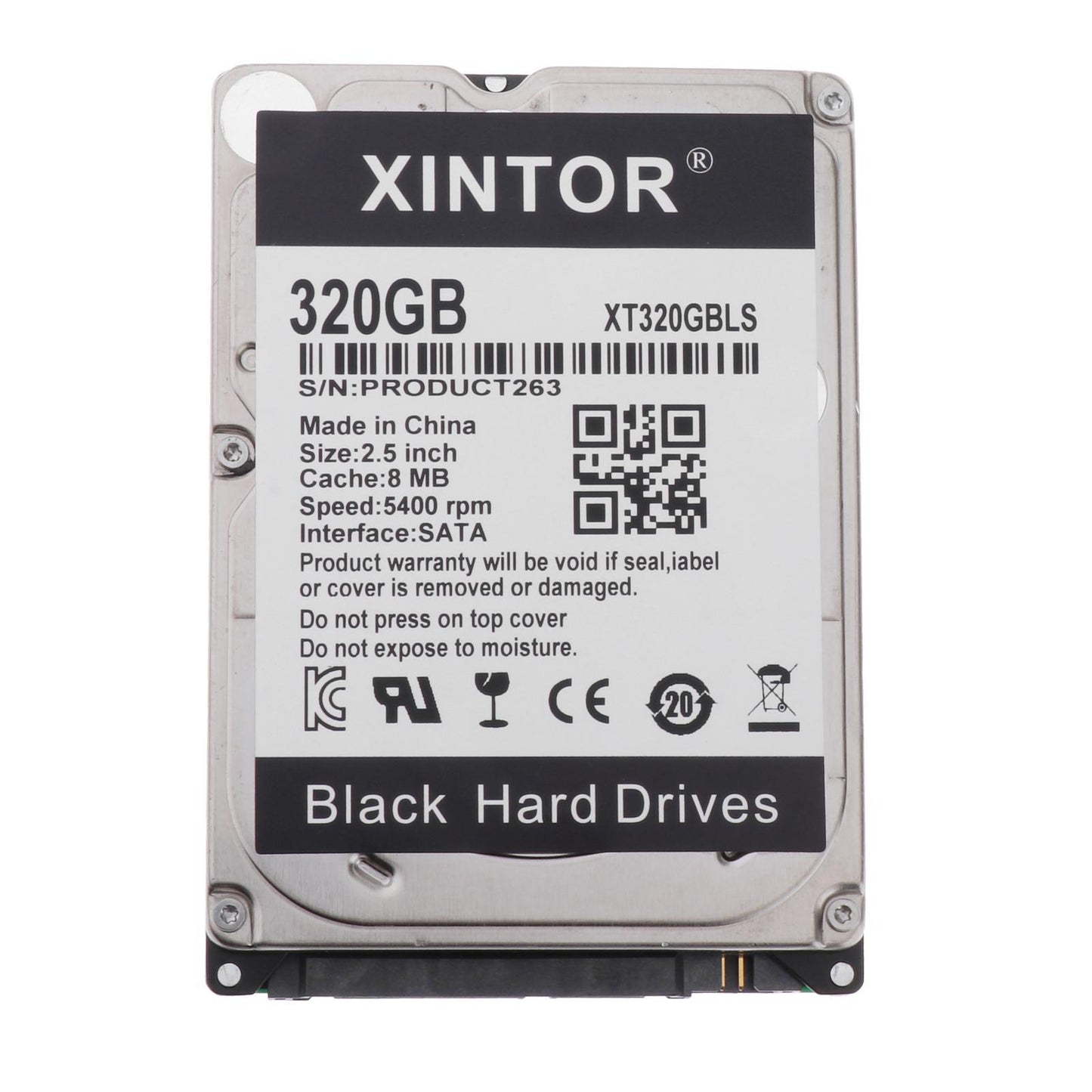 2.5 inch Internal Hard Disk Drive SATA Interface Hard Disk 5400RPM 320GB