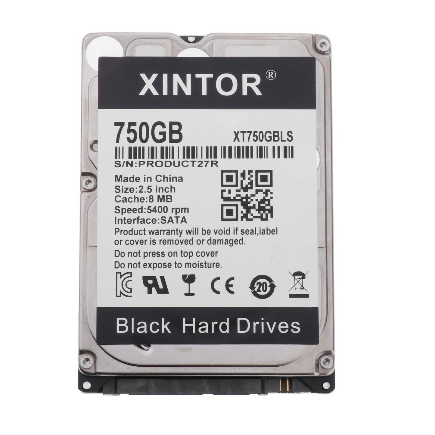 New Alloy Portable 2.5inch Internal Hard Drive Disk SATA Hard Drive 750GB