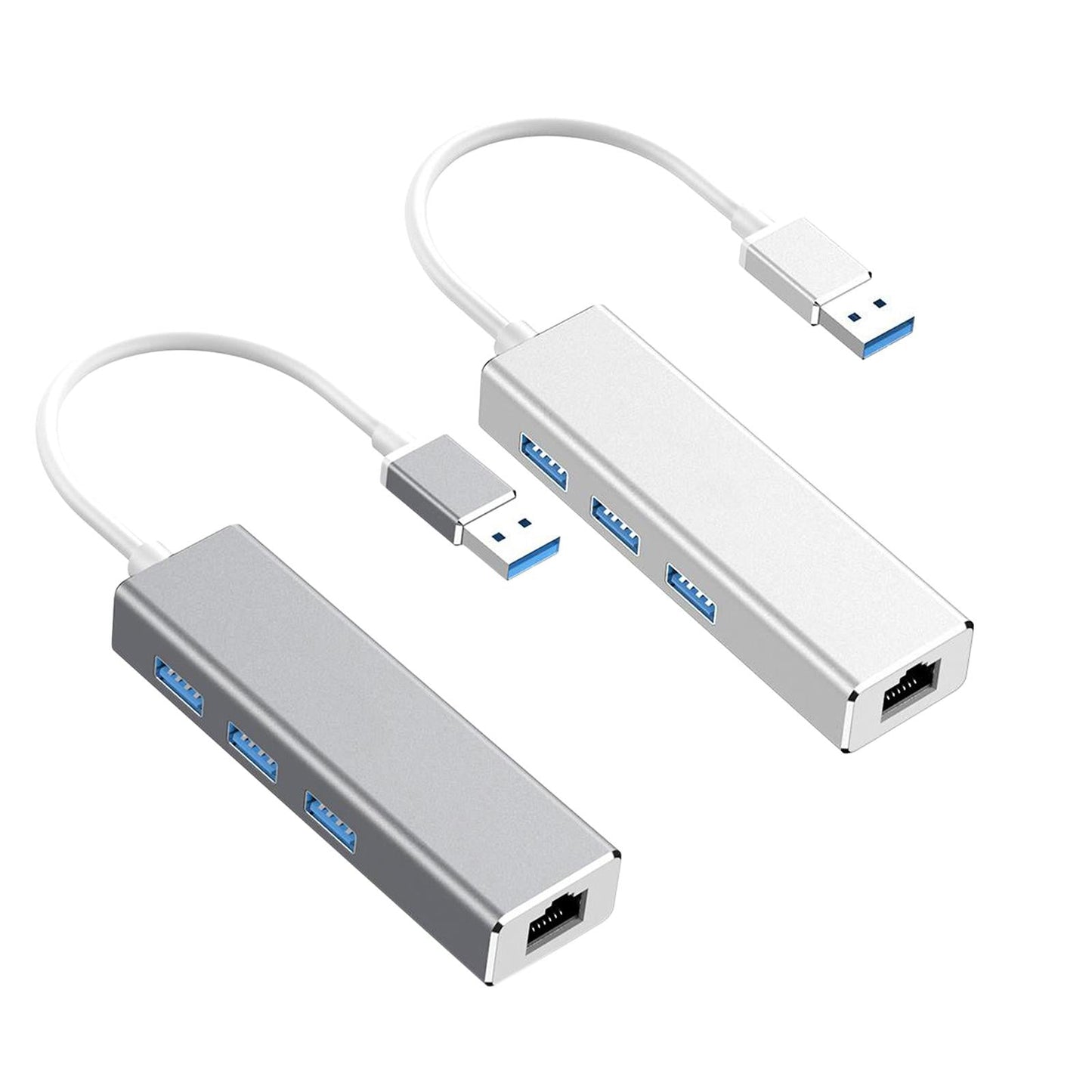 USB 3.0 Gigabit Ethernet Network Adapter 1000Mbps USB Adapter Laptop Silver