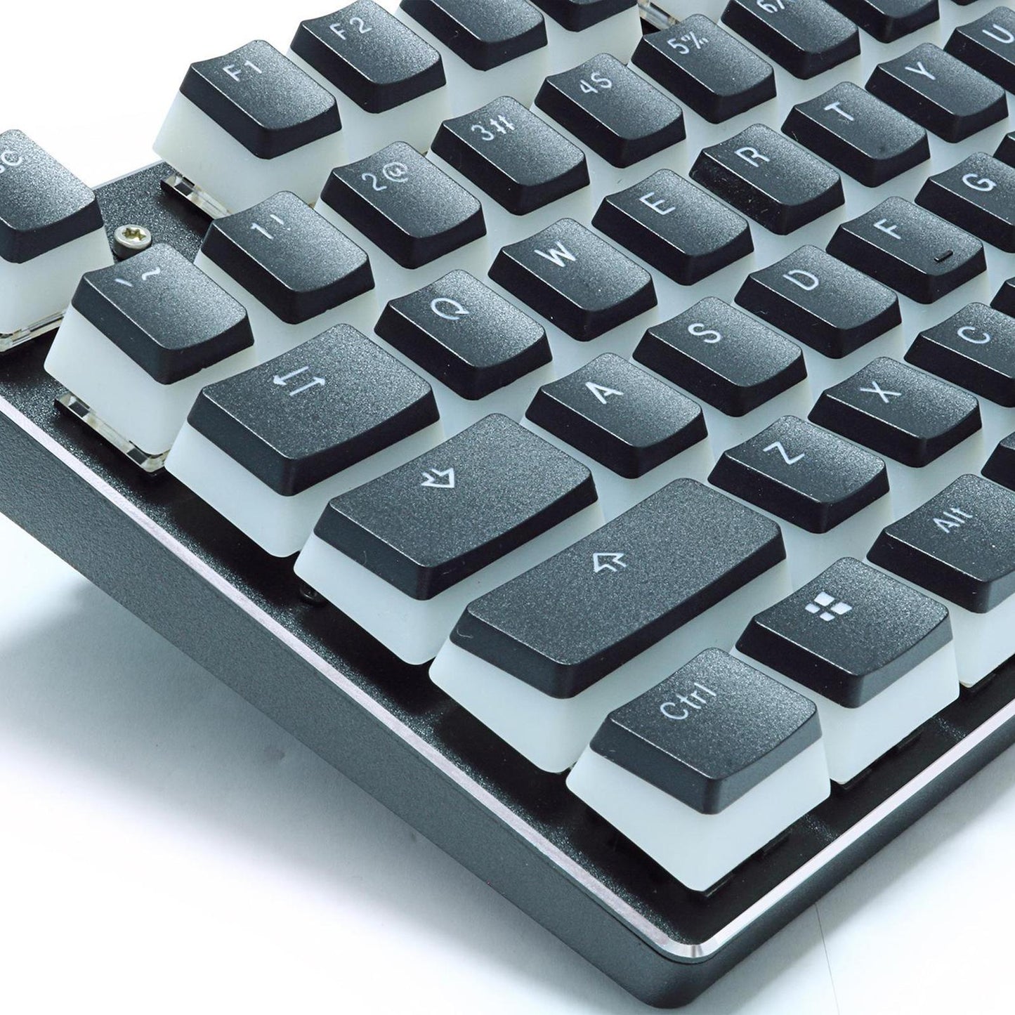 PBT Double Shot Pudding Keycaps 108 Keys Mechanical Keycaps Backlit Key Caps