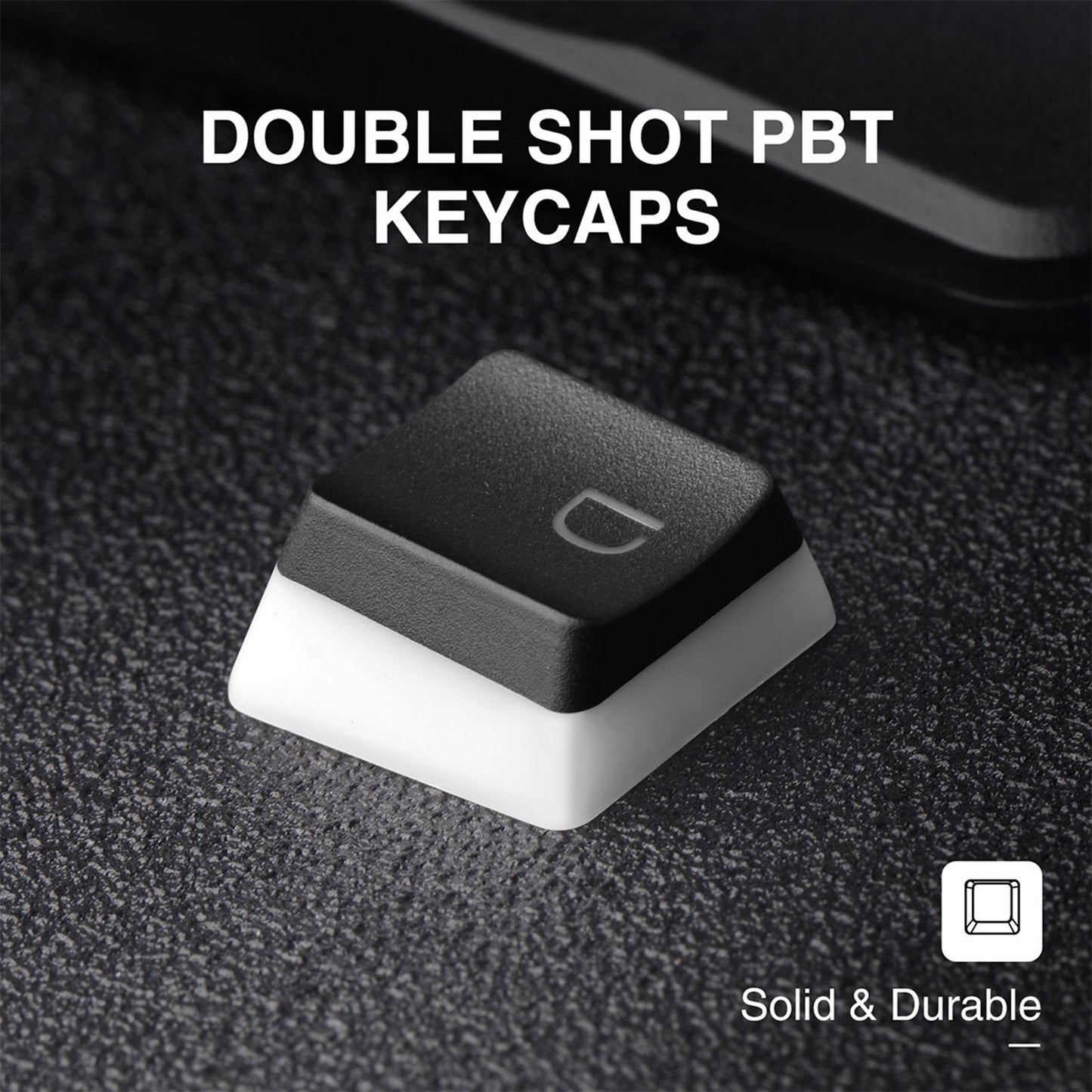 PBT Double Shot Pudding Keycaps 108 Keys Mechanical Keycaps Backlit Key Caps