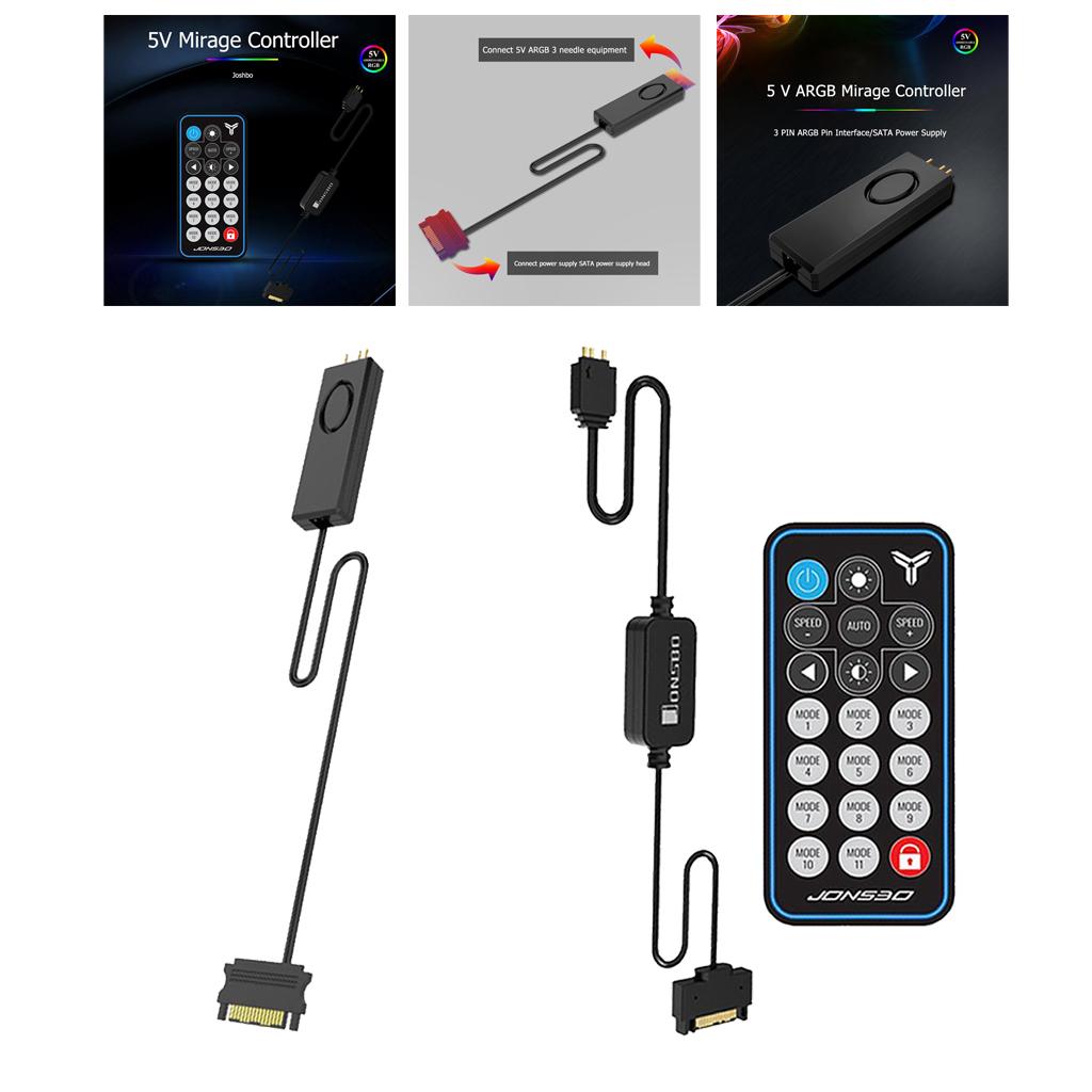 Dimmer Remote Light Strip Controller Color Changing for Lighting Control Wireless version