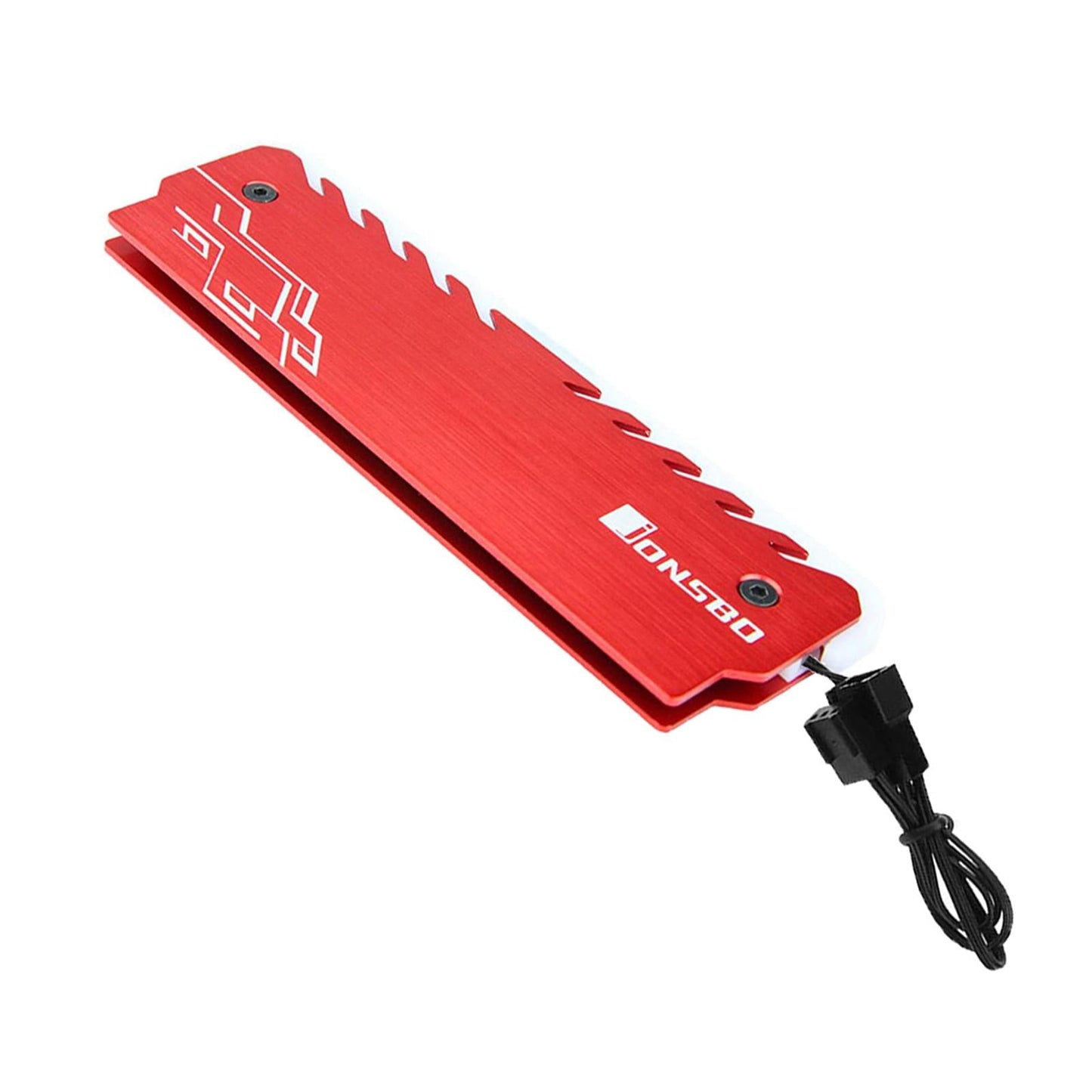 Cooling Vest 3Pin Memory RAM Cooler Radiator Anodizing Process for PC Game Red