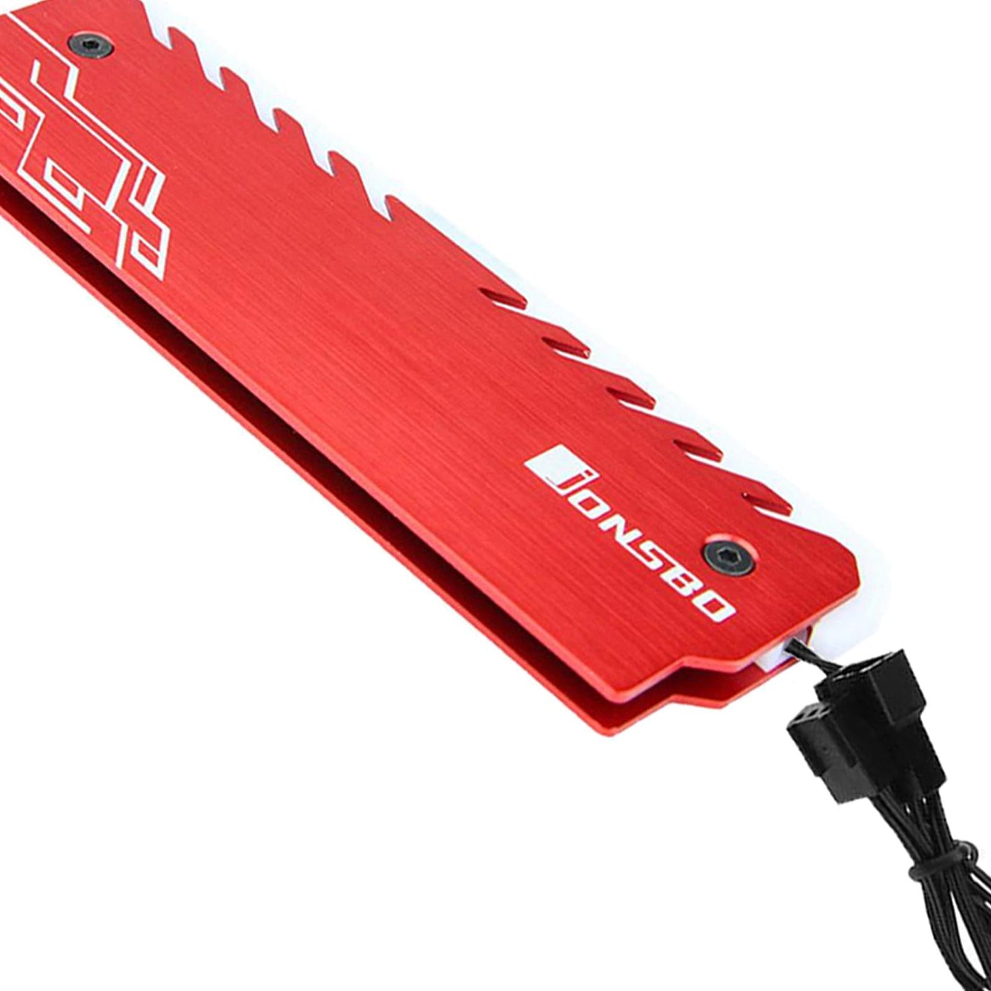 Cooling Vest 3Pin Memory RAM Cooler Radiator Anodizing Process for PC Game Red