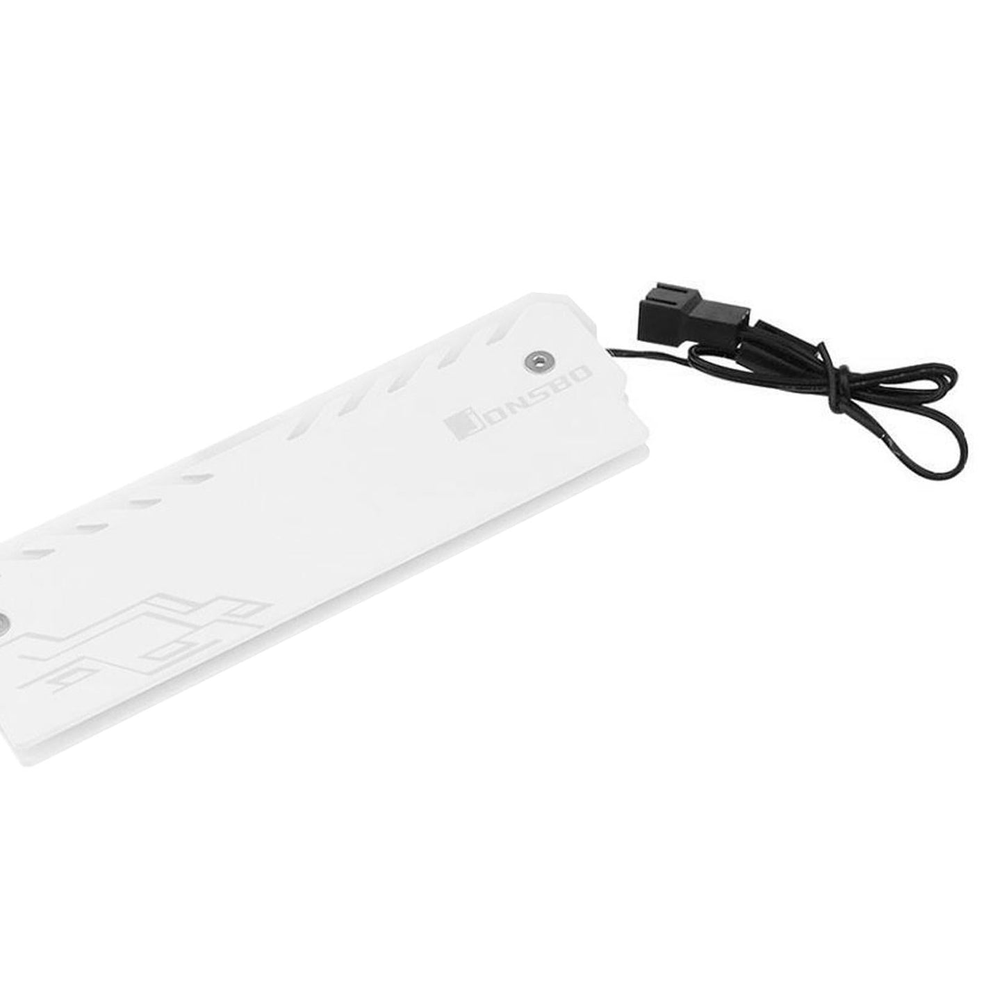 Cooling Vest 3Pin Memory RAM Cooler Radiator Anodizing Process for PC Game White