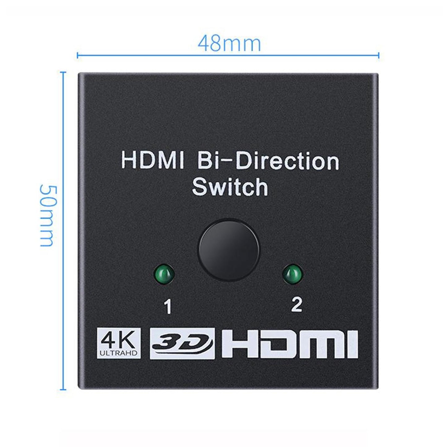 1080P Ultra HD 4K HDMI Switch Switcher 2 Splitter Hub 2 Ports For HDTV