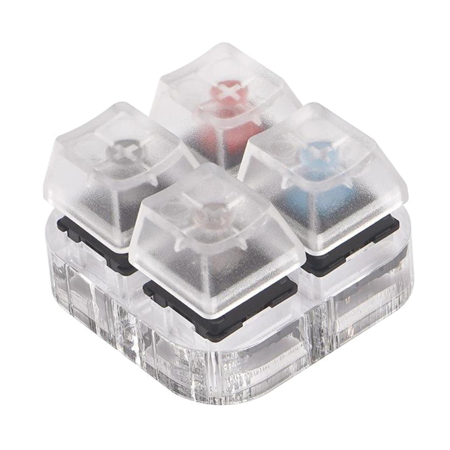 4 Keys Mechanical Keyboard Switches Tester Keycap Testing Tool for Cherry MX