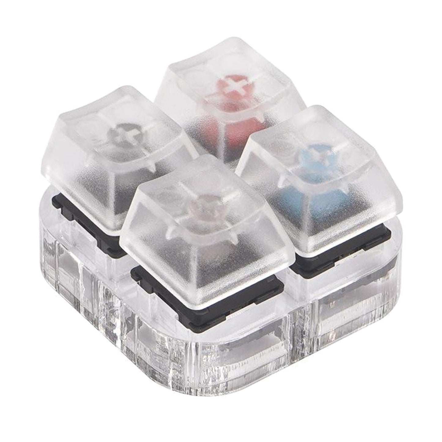 4 Keys Mechanical Keyboard Switches Tester Keycap Testing Tool for Cherry MX