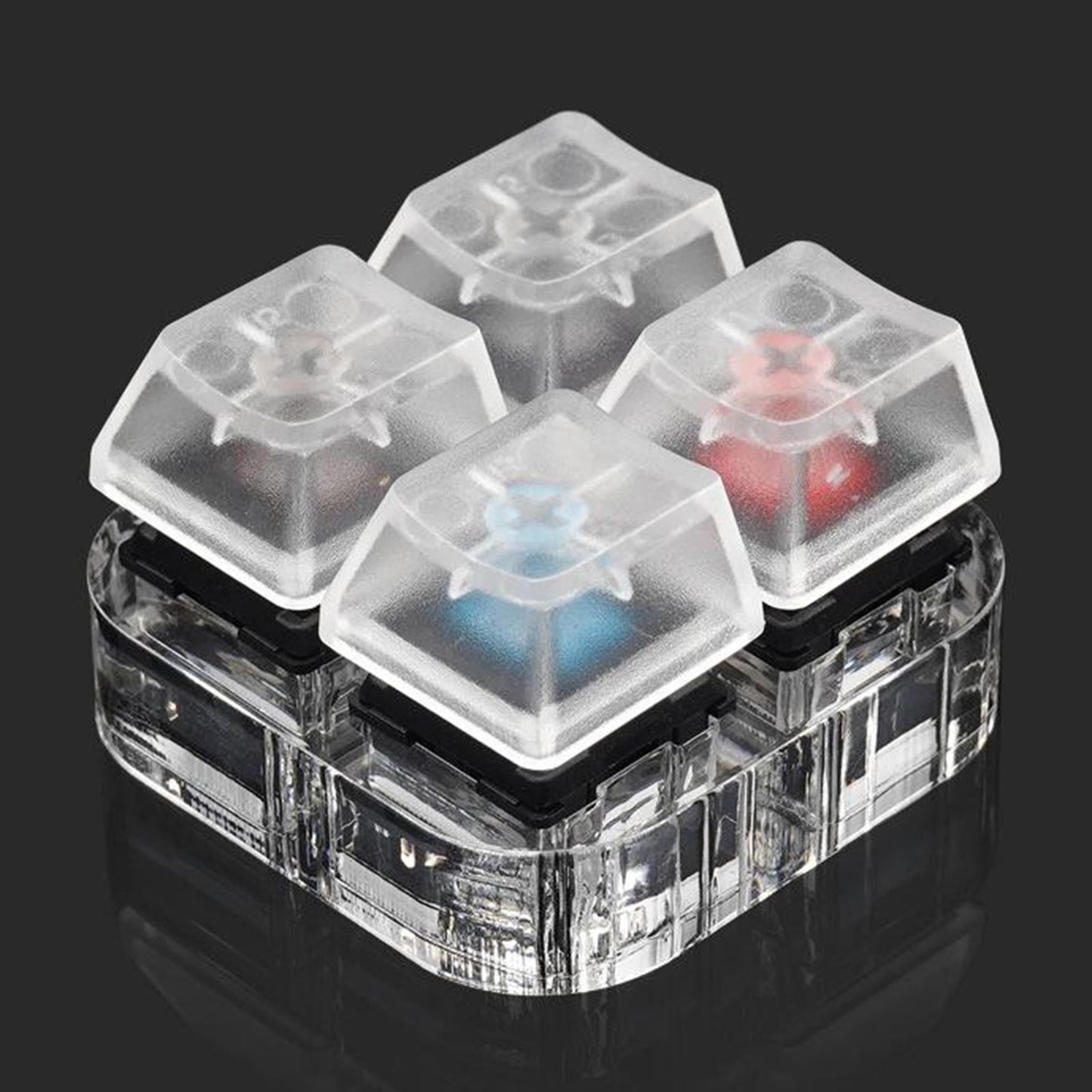 4 Keys Mechanical Keyboard Switches Tester Keycap Testing Tool for Cherry MX