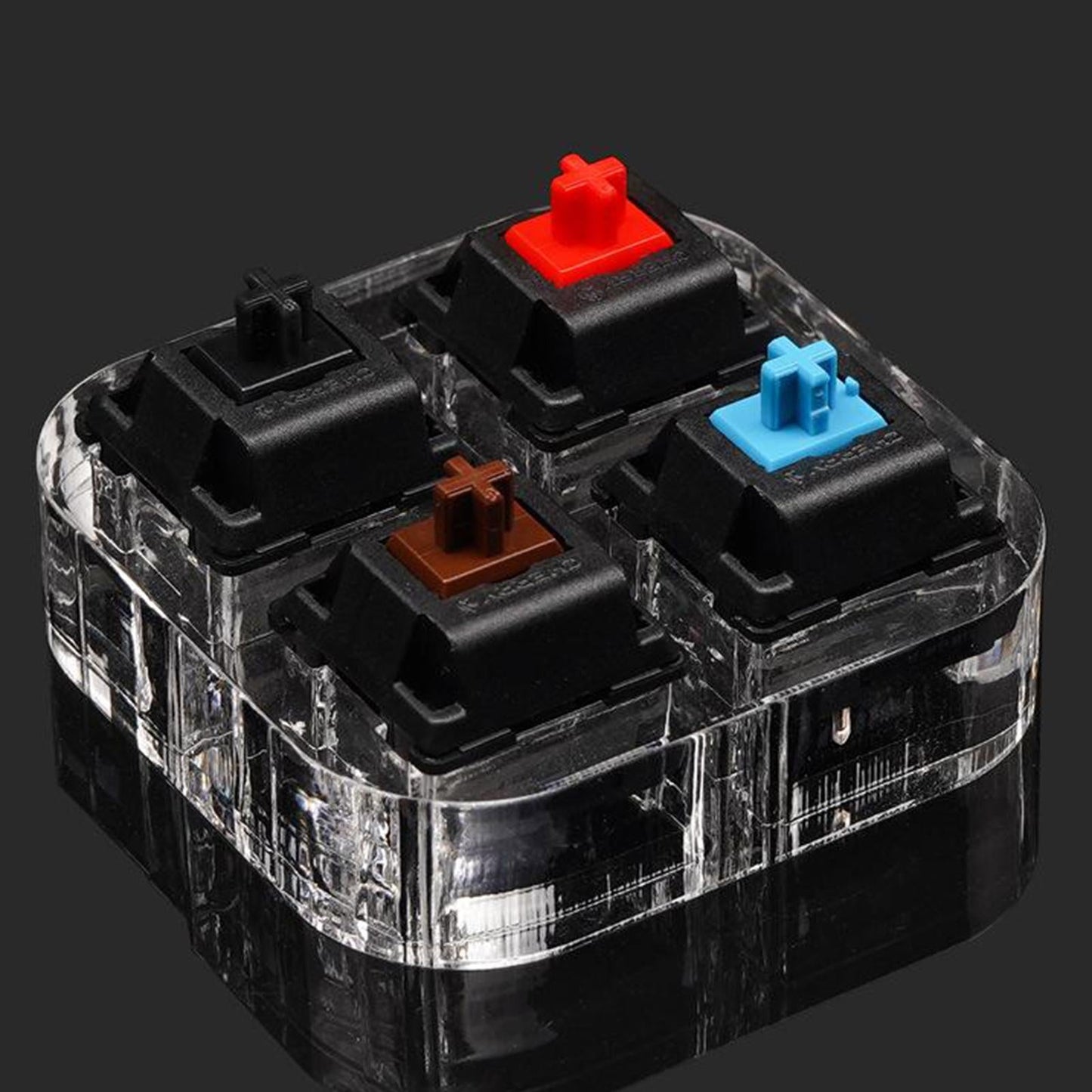 4 Keys Mechanical Keyboard Switches Tester Keycap Testing Tool for Cherry MX