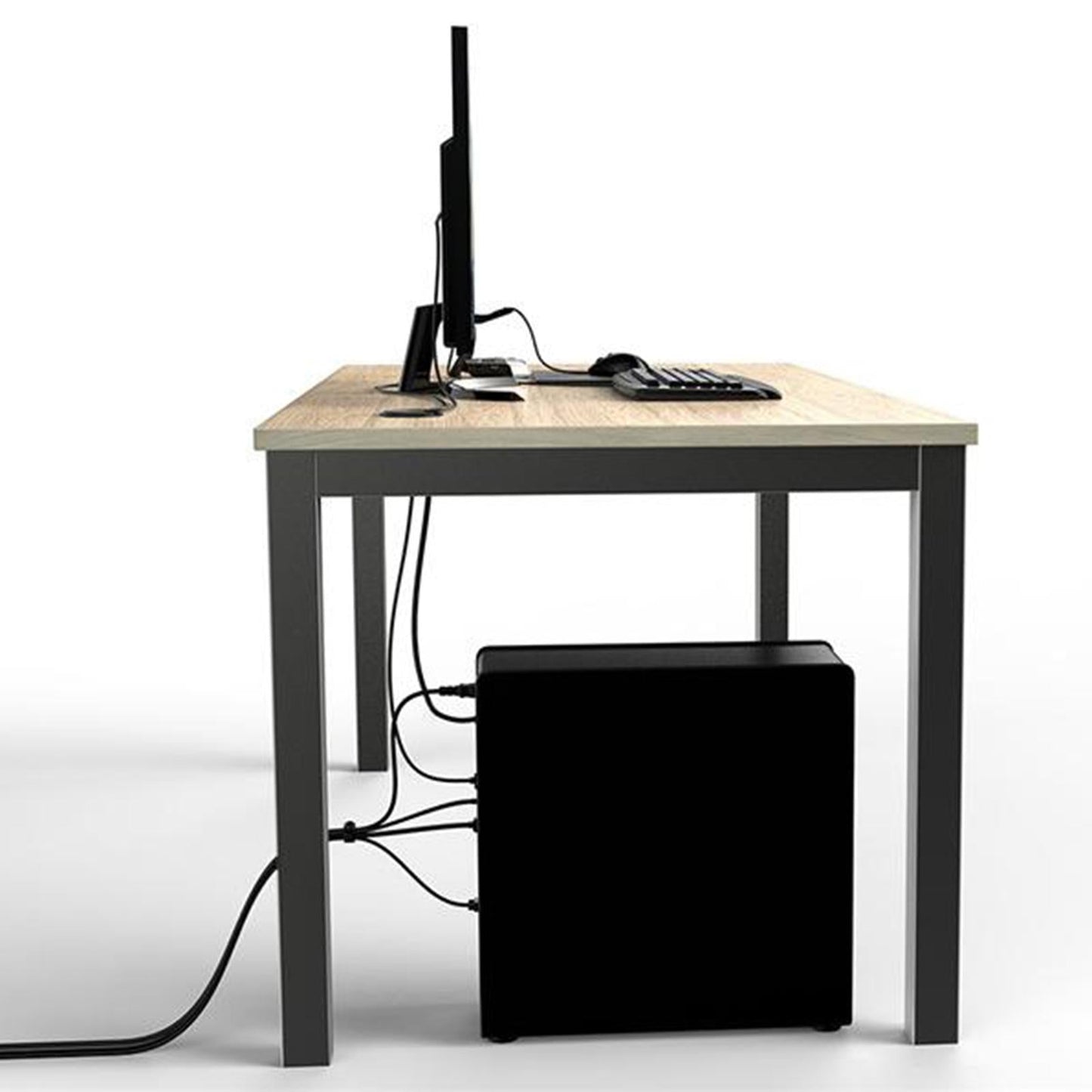 Desktop Power Grommet Hub with 2 Type A 1 Type-C Port for 2.36 Grommet Hole"