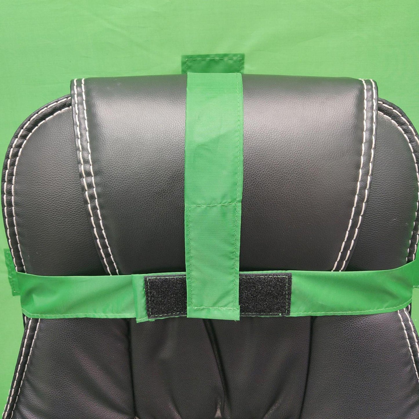 2-in-1 Green Screen Round Cloth Fix on Chair for Zoom Video Photography 142cm 55.91inch Green Screen