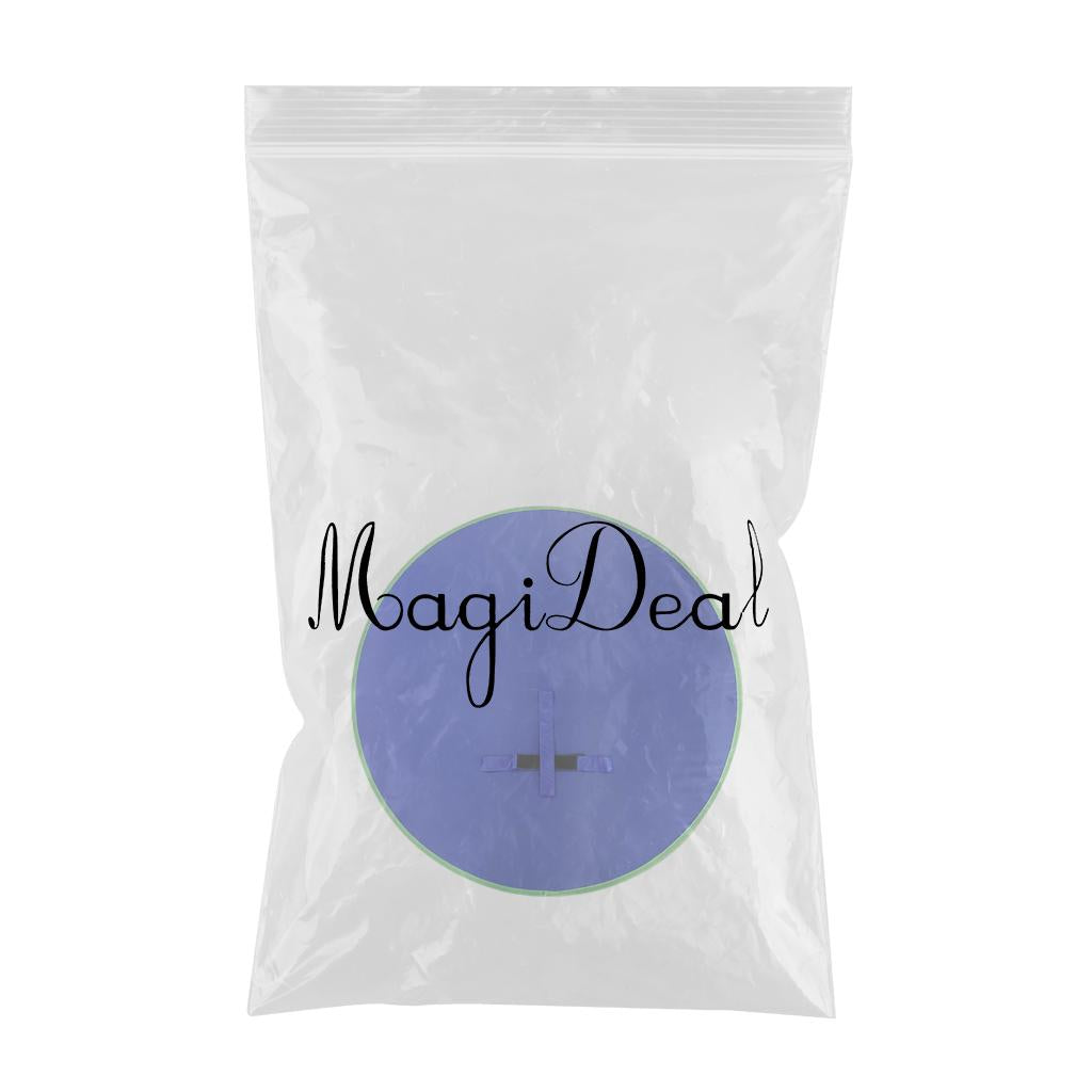 2-in-1 Green Screen Round Cloth Fix on Chair for Zoom Video Photography 142cm 55.91inch Blue Green Screen