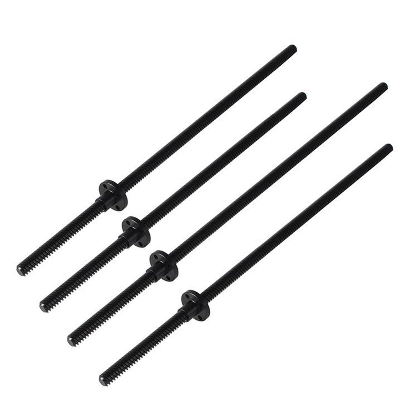 14.4 inch T8 PTFE Coated Lead Screw 2mm/8mm w/ Nut for 3D Printer