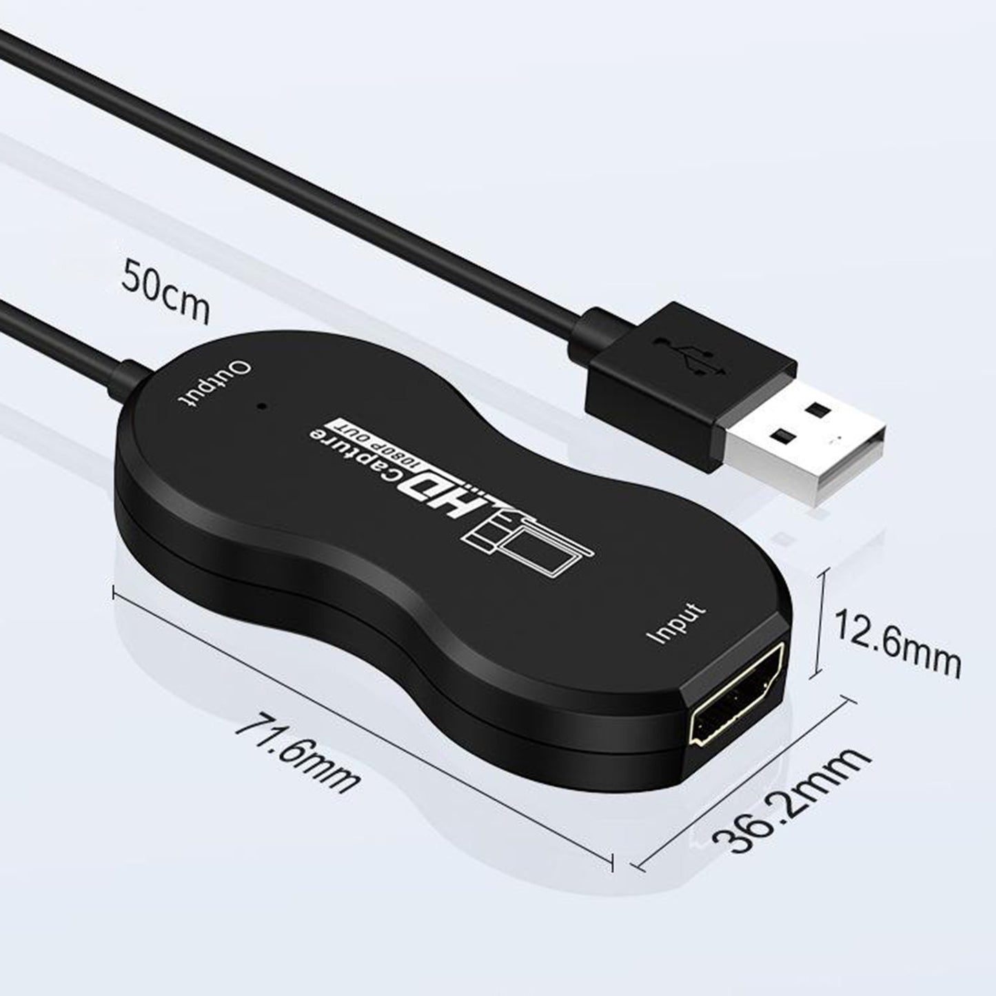 Portable HDMI USB 2.0 Video Capture Card Plug and Play for Broadcast Live