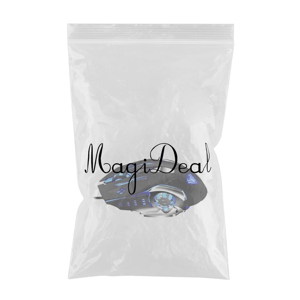 S20 Gaming Mouse Wired Adjustable 2400DPI Max Programmable PC Gaming black