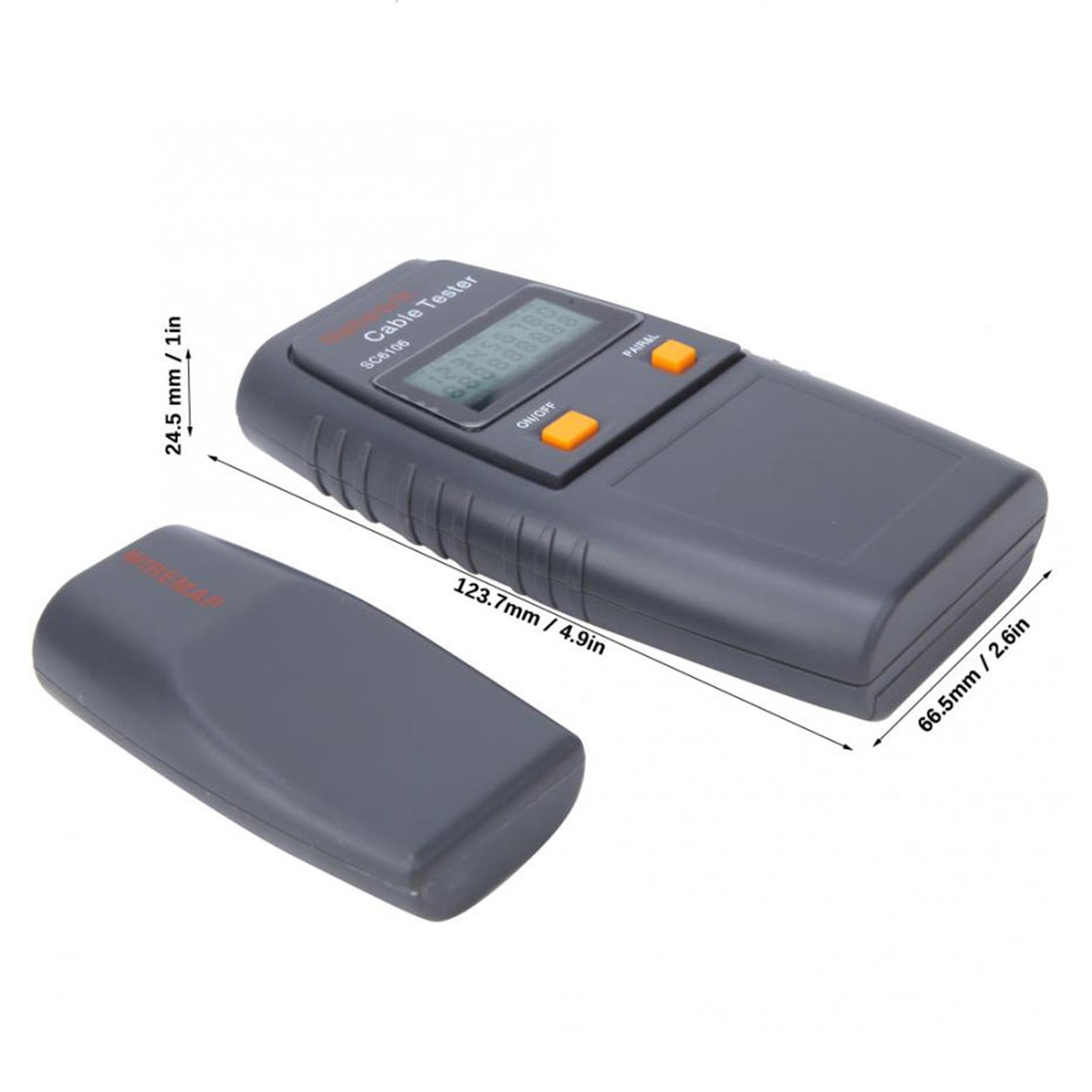 Network Cable Tester Cable Collation Continuity Checking for RJ45 RJ11