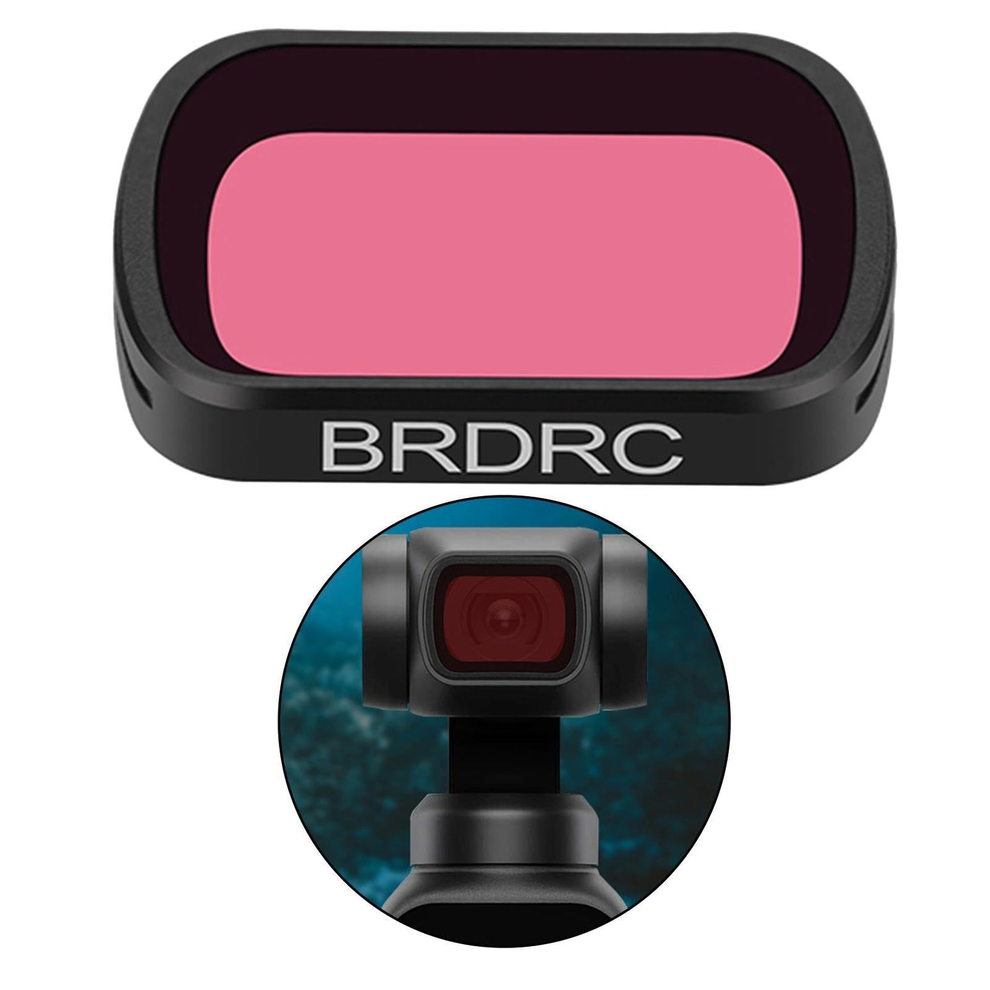 Diving Filter Lens for DJI Pocket 2/Osmo Pocket PTZ Camera Video Photography Light Red