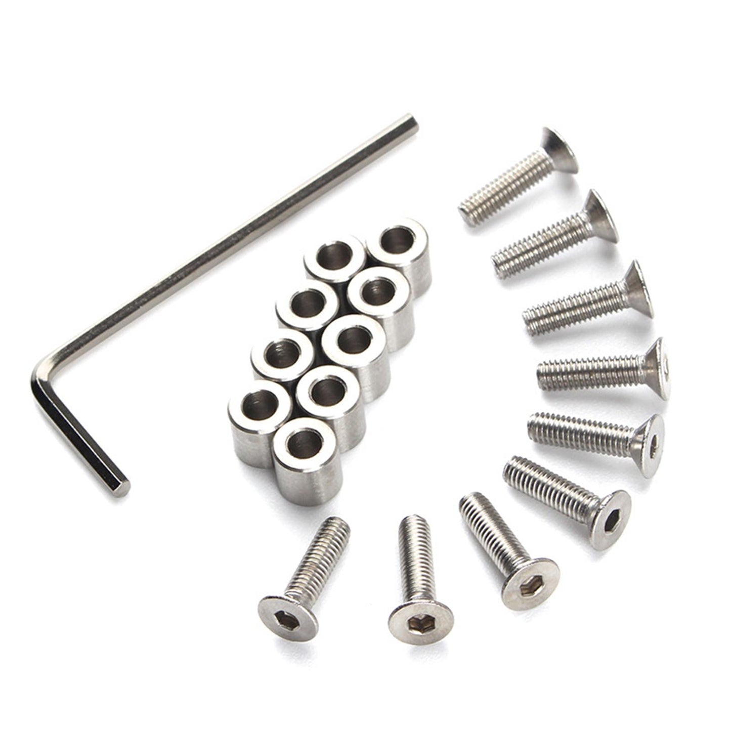 1Set 3D Printer Kit Y-axis Support Plate Screws Washers for Prusa i3 mk3