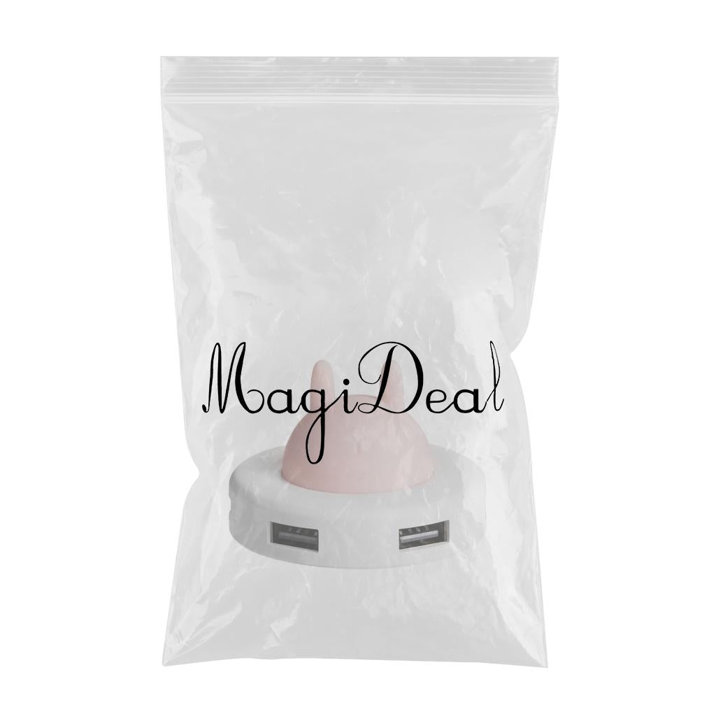 High Speed Multifunction USB Splitter USB for Multi Devices Computer Desktop pink