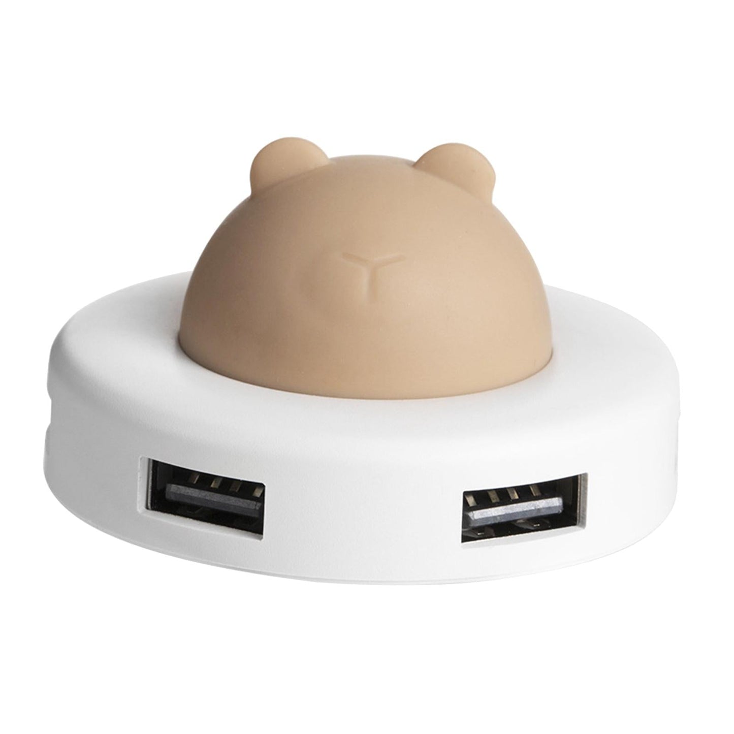 High Speed Multifunction USB Splitter USB for Multi Devices Computer Desktop brown