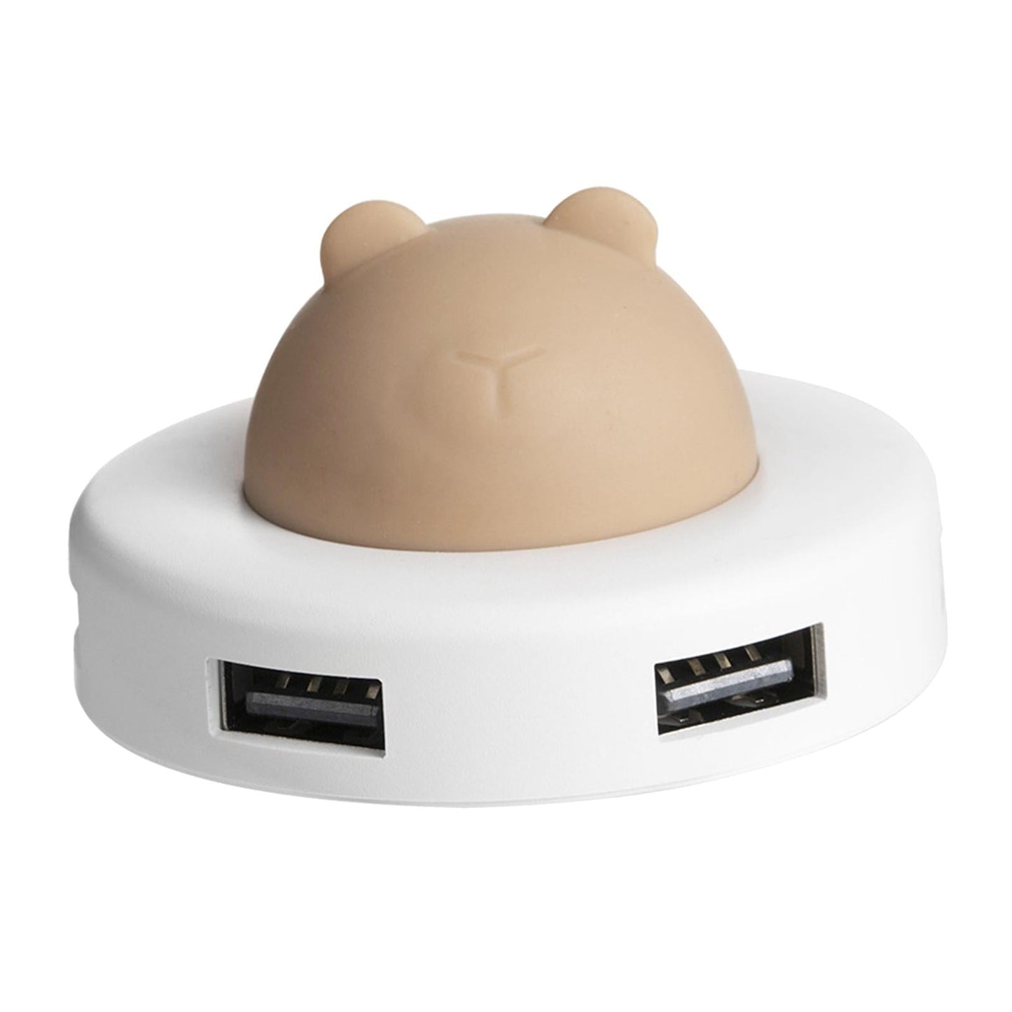 High Speed Multifunction USB Splitter USB for Multi Devices Computer Desktop brown