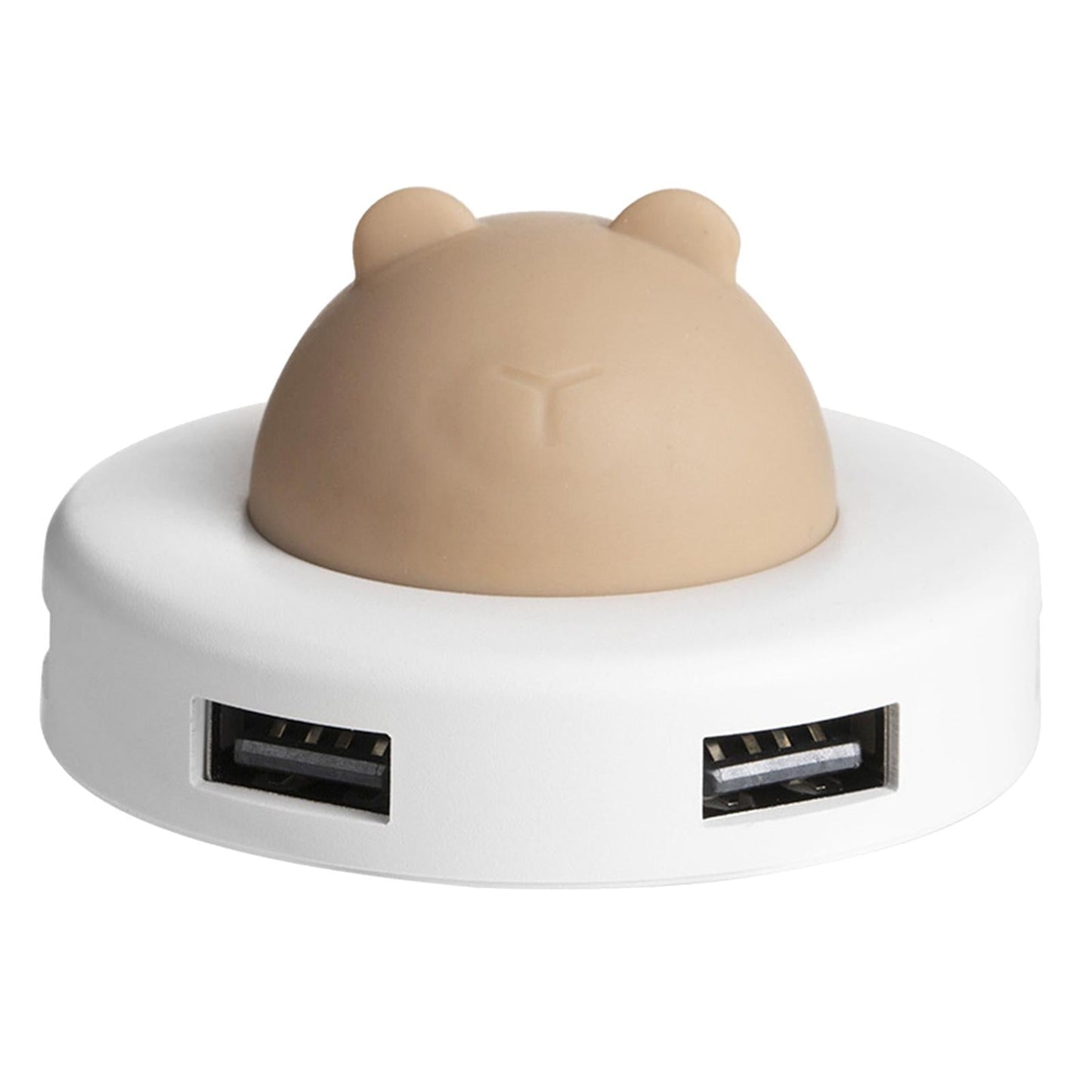 High Speed Multifunction USB Splitter USB for Multi Devices Computer Desktop brown