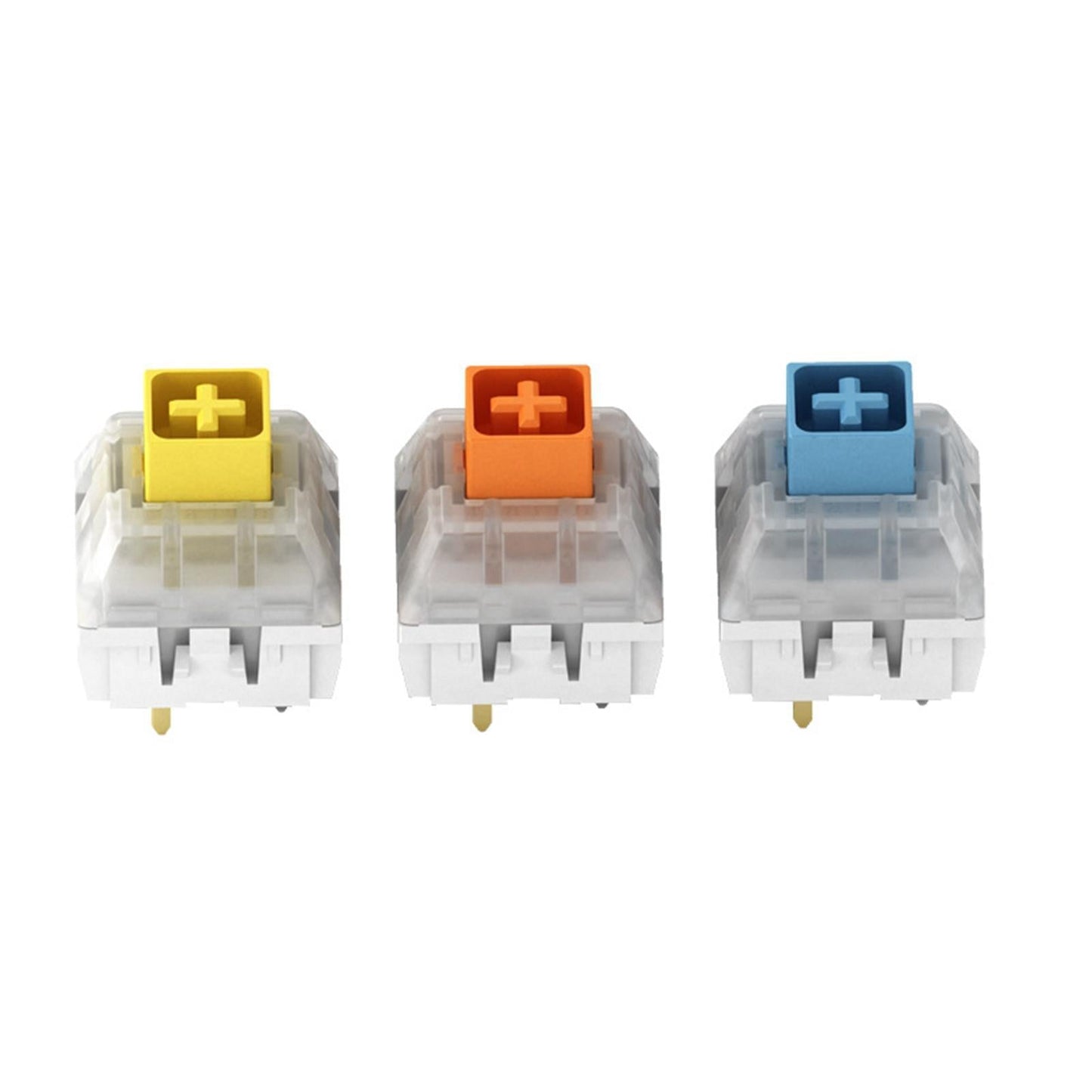 Box Switches for Mechanical Gaming Keyboards Water Resistant yellow