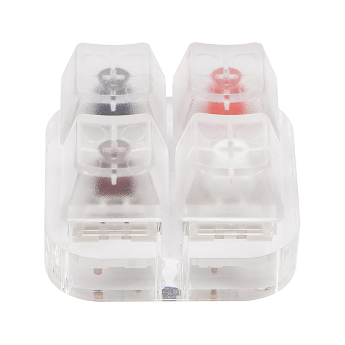 Clear Keycaps Testing Tool 4 Keys Switches Keyboard Tester Kit for Kailh BOX