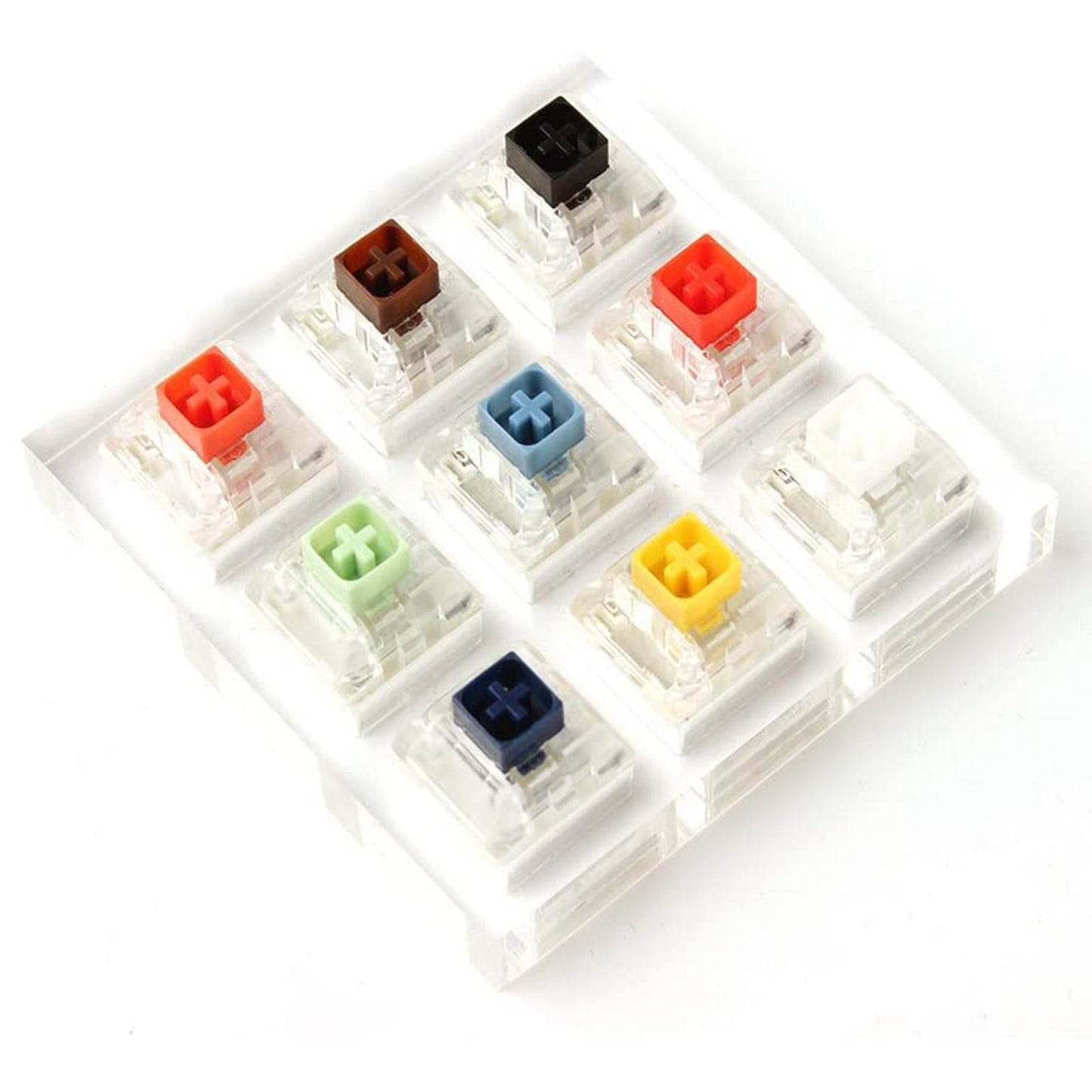 Pro 9 Switch Switches Tester With Acrylic Base for Mechanical Keyboard