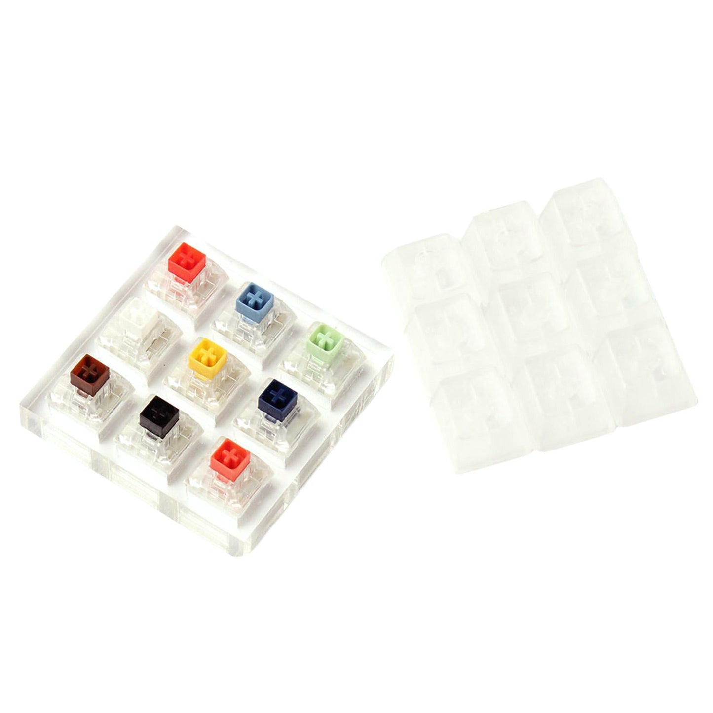 Pro 9 Switch Switches Tester With Acrylic Base for Mechanical Keyboard