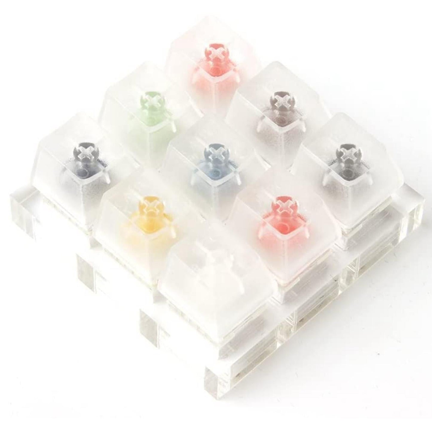Pro 9 Switch Switches Tester With Acrylic Base for Mechanical Keyboard