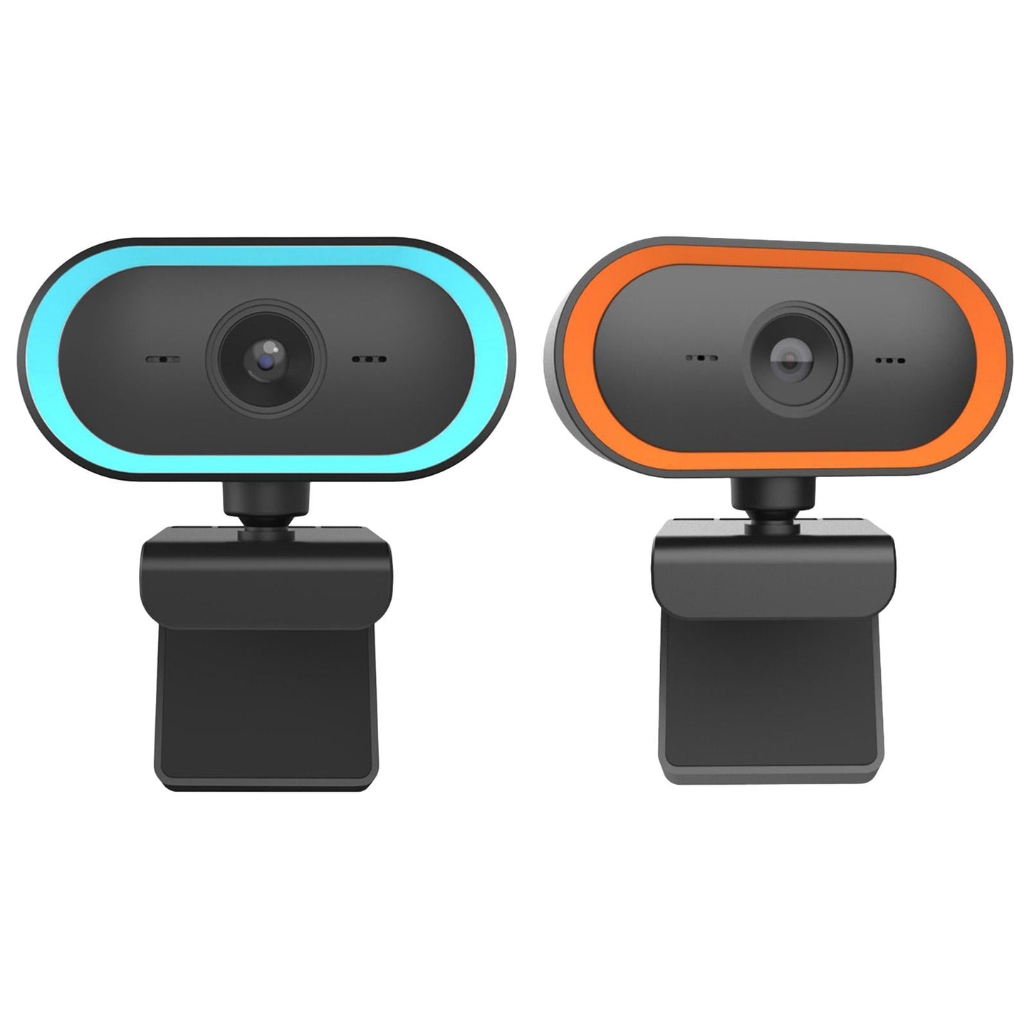 2K HD Webcam Built-in microphone Plug&Play Video Calling Recording Blue