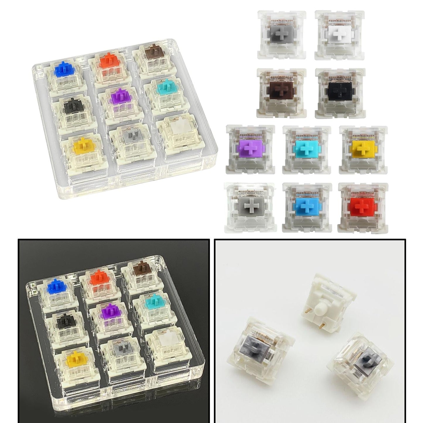 Mechanical Keyboard Switches Axis Shaft Spare Parts Blue Switches