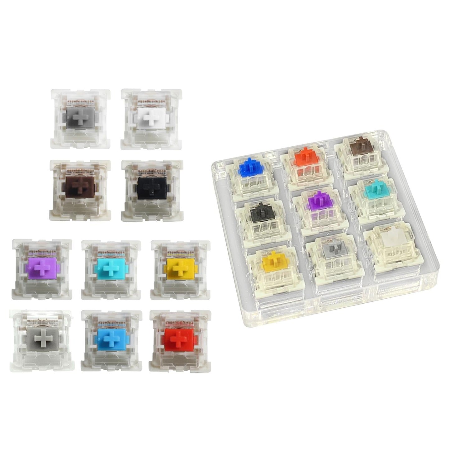 Mechanical Keyboard Switches Axis Shaft Spare Parts Blue Switches