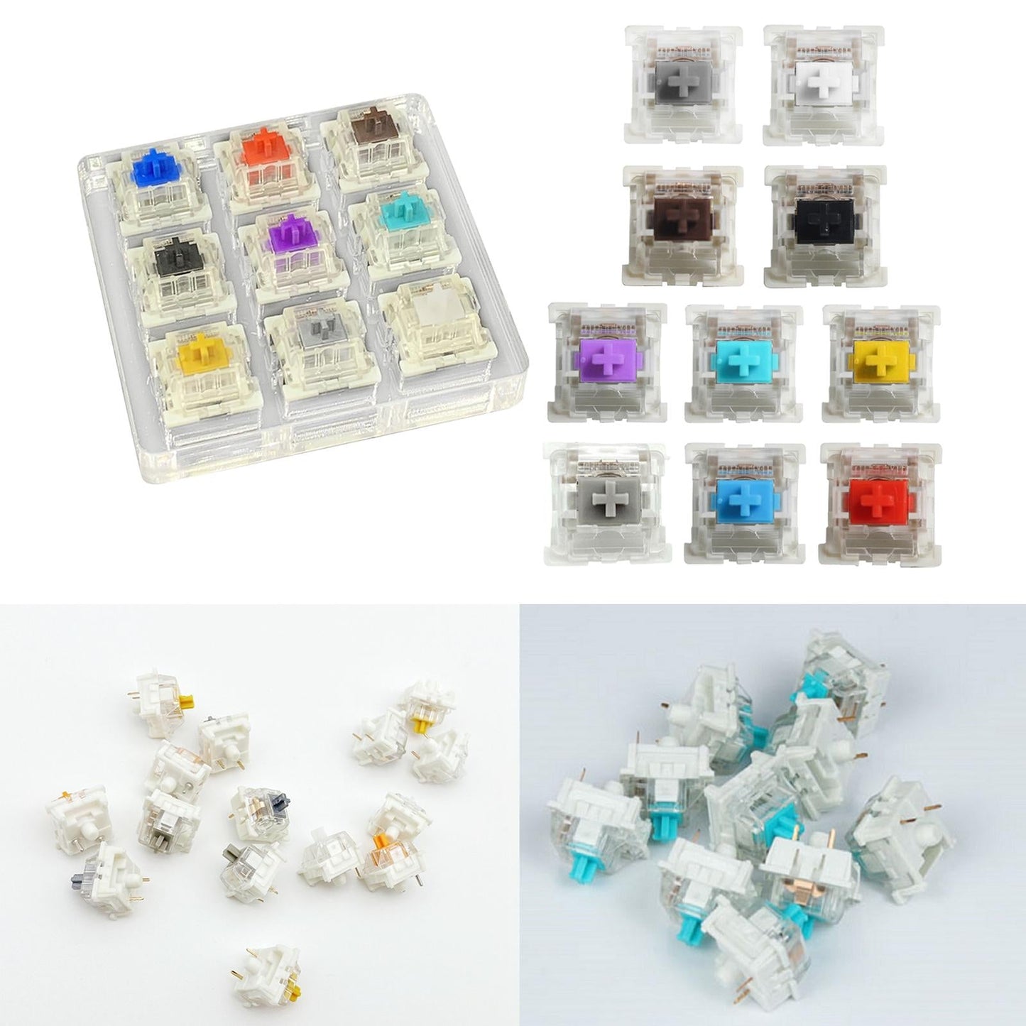 Mechanical Keyboard Switches Axis Shaft Spare Parts Blue Switches