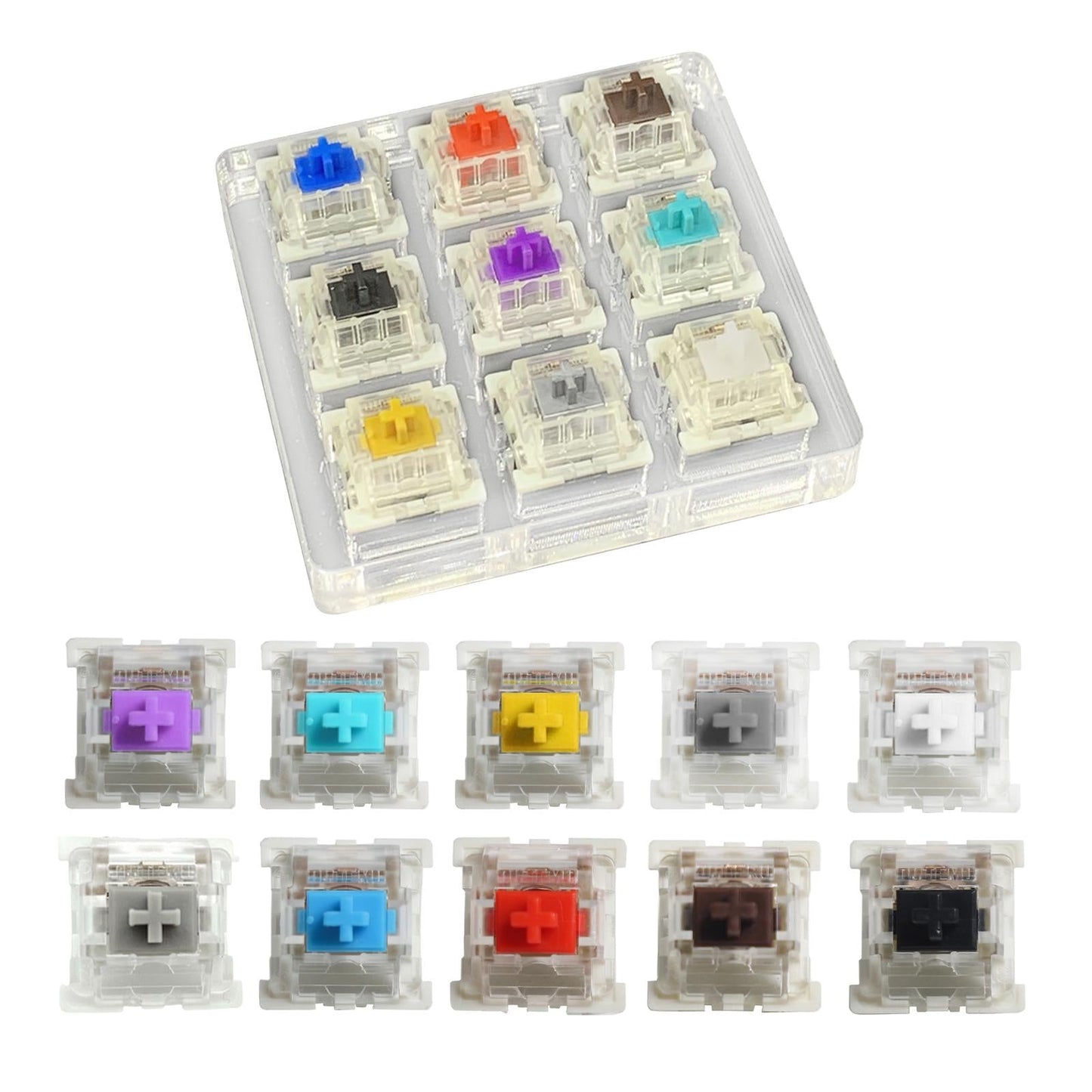 Mechanical Keyboard Switches Axis Shaft Spare Parts Blue Switches