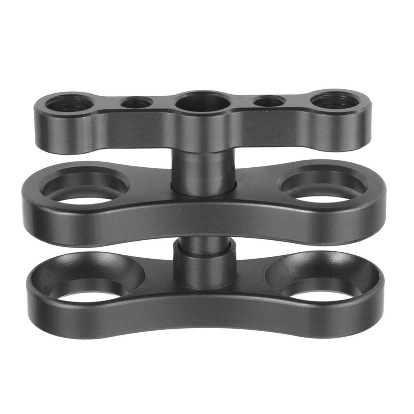Aluminum Standard 1 Ball Clamp for Underwater Diving Light Arm System black"
