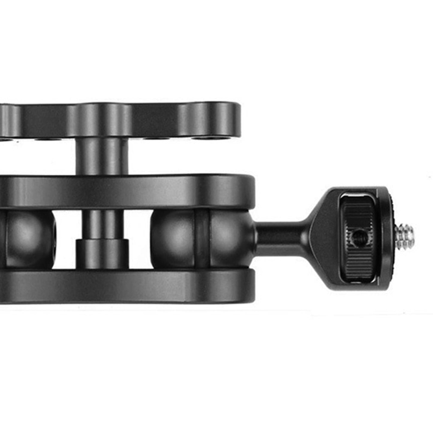 CNC 360 Arm Hand Extension Adapter Double Ballheads for Gopro Hero Black