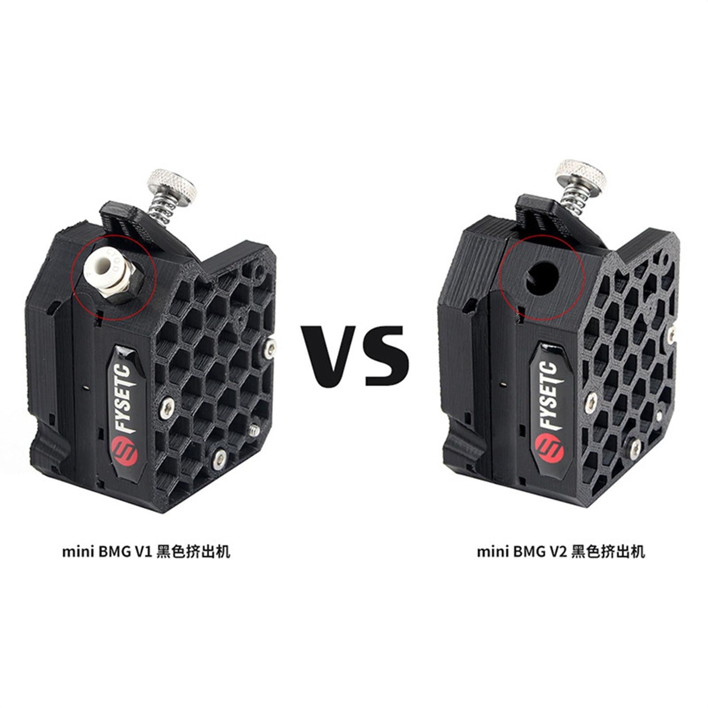 Upgrade BMG V2 Dual Drive Extruder for Prusa Clone Mini High Performance