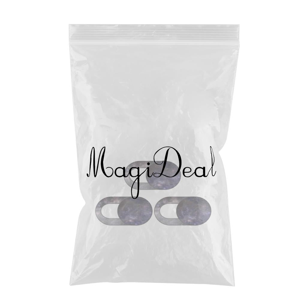 3 Pieces 0.7mm Web Camera Cover Slide Privacy Protector Starry Sky E