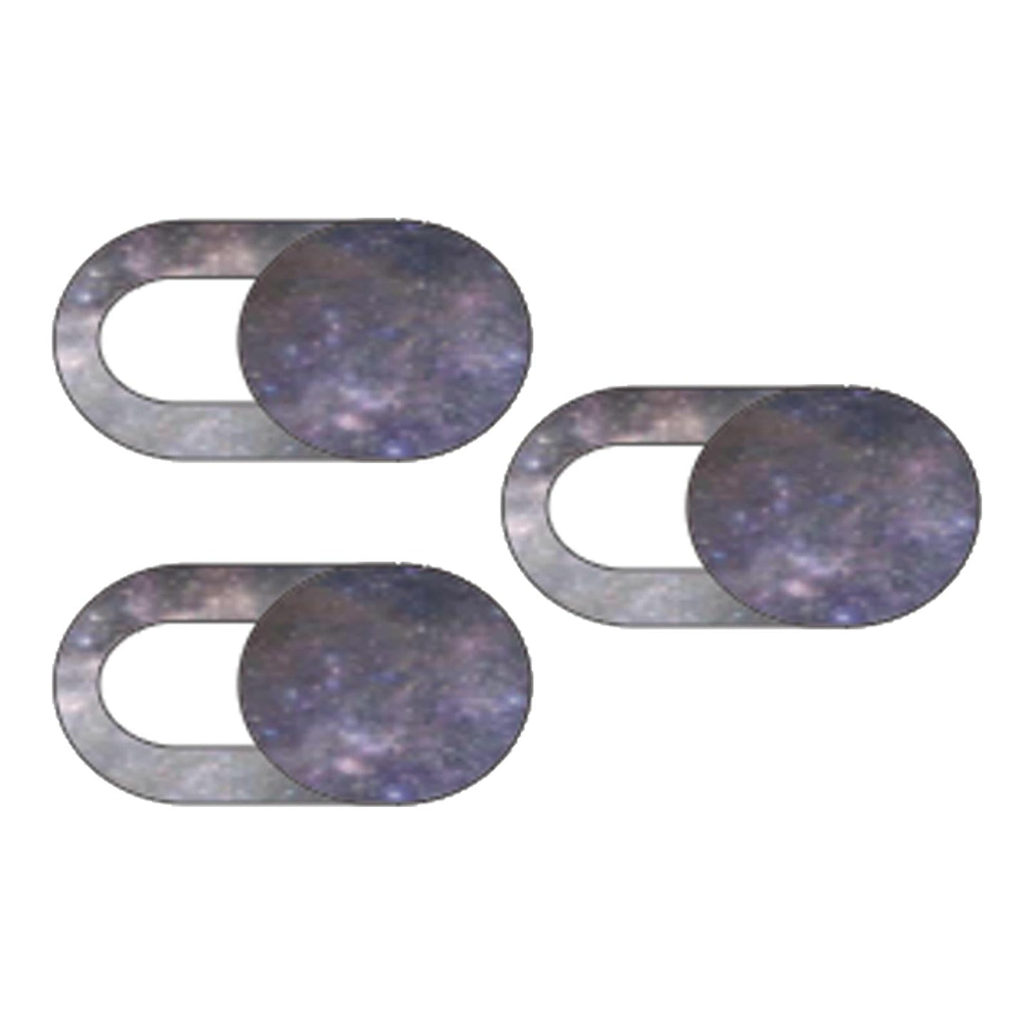 3 Pieces 0.7mm Web Camera Cover Slide Privacy Protector Starry Sky E