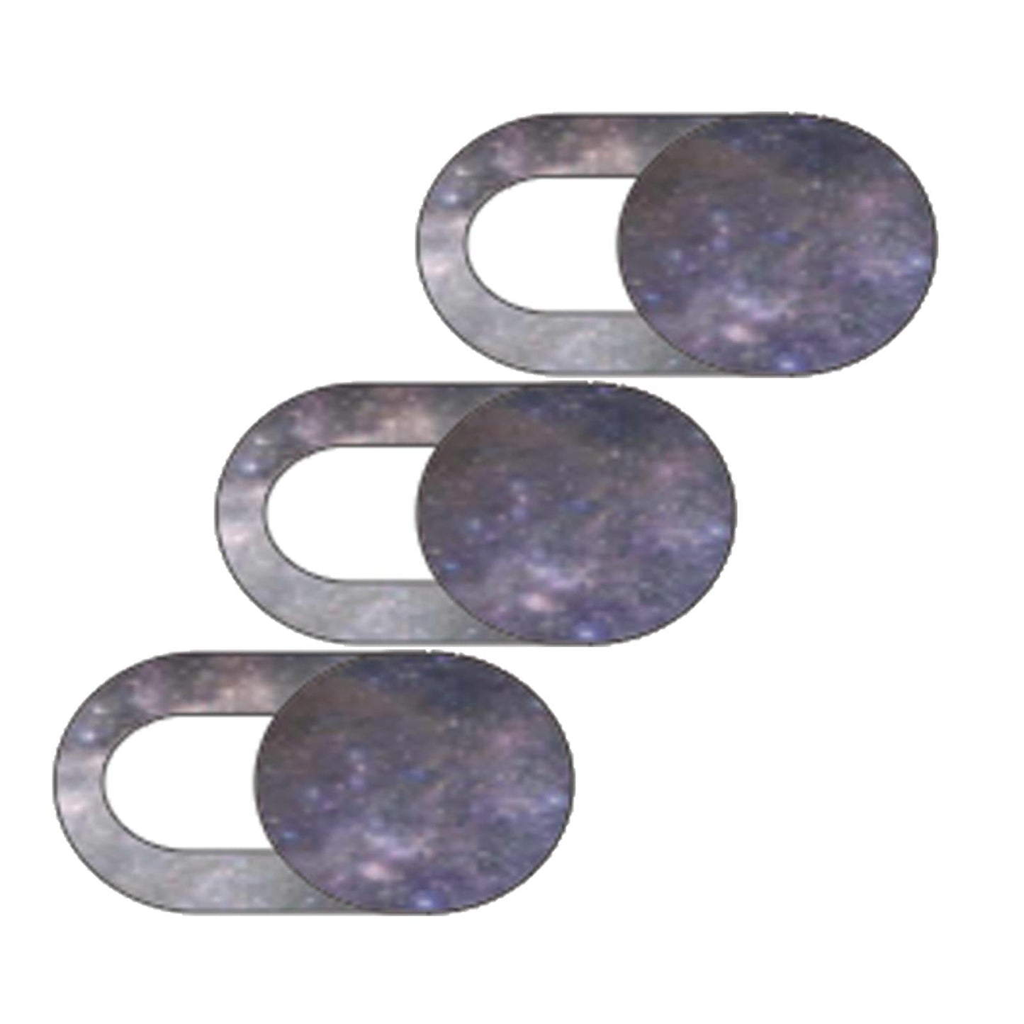 3 Pieces 0.7mm Web Camera Cover Slide Privacy Protector Starry Sky E
