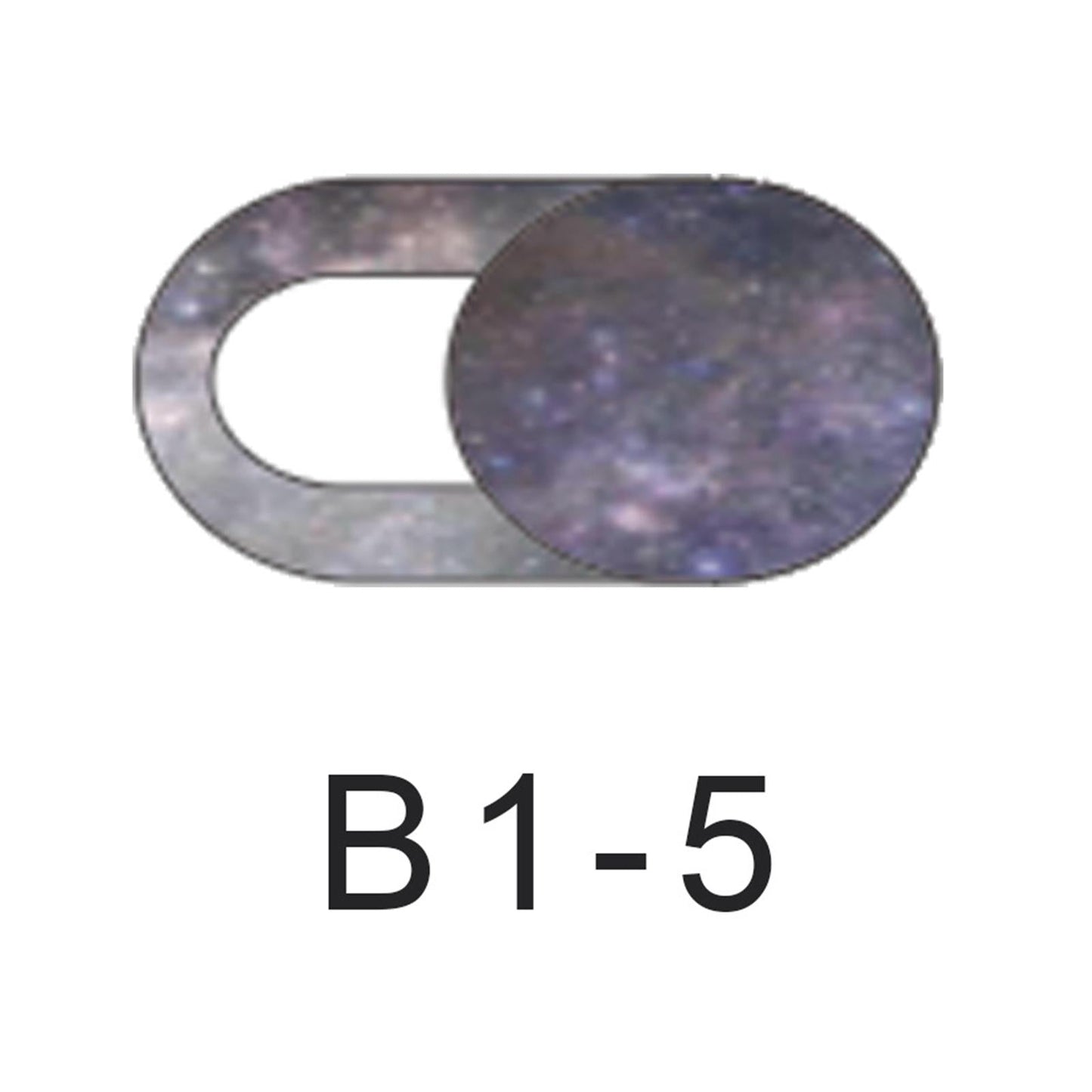 3 Pieces 0.7mm Web Camera Cover Slide Privacy Protector Starry Sky E