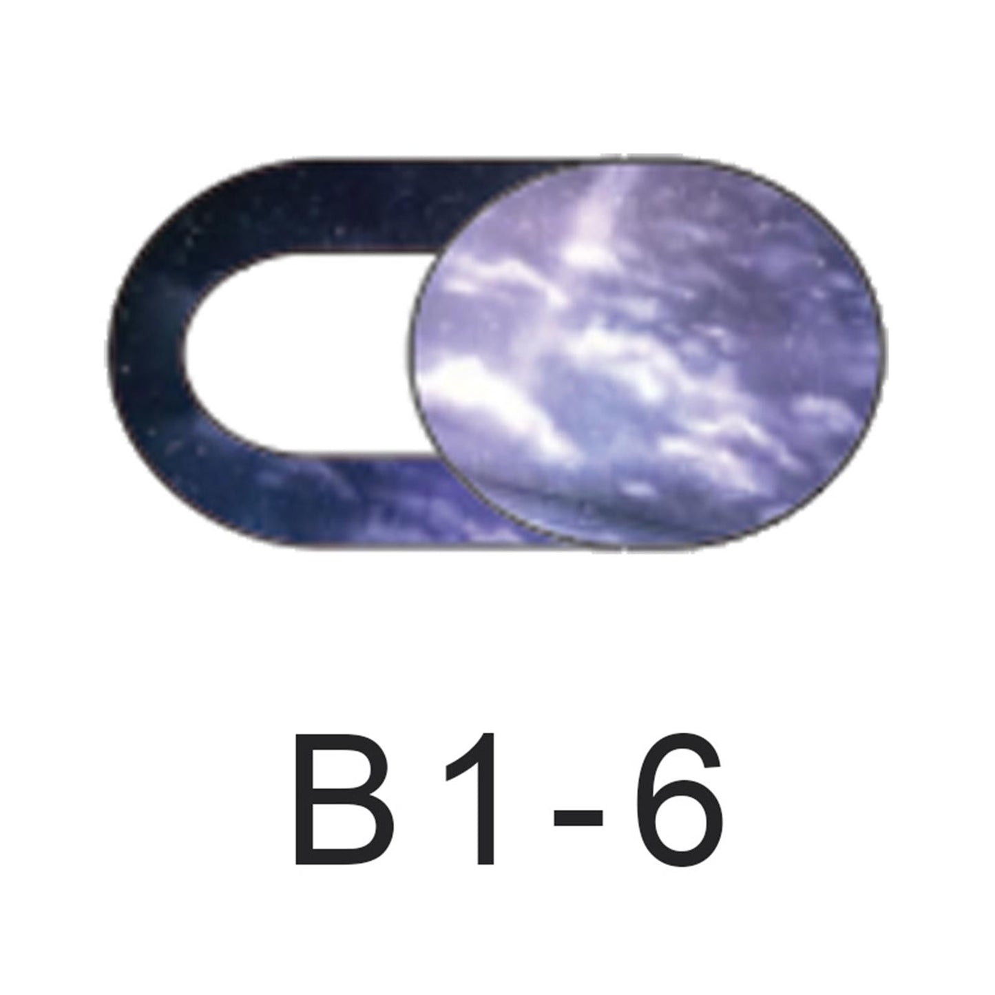 3 Pieces 0.7mm Web Camera Cover Slide Privacy Protector Starry Sky F