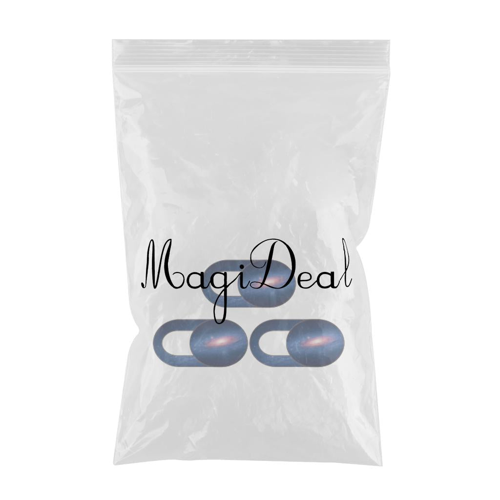 3 Pieces 0.7mm Web Camera Cover Slide Privacy Protector Starry Sky H