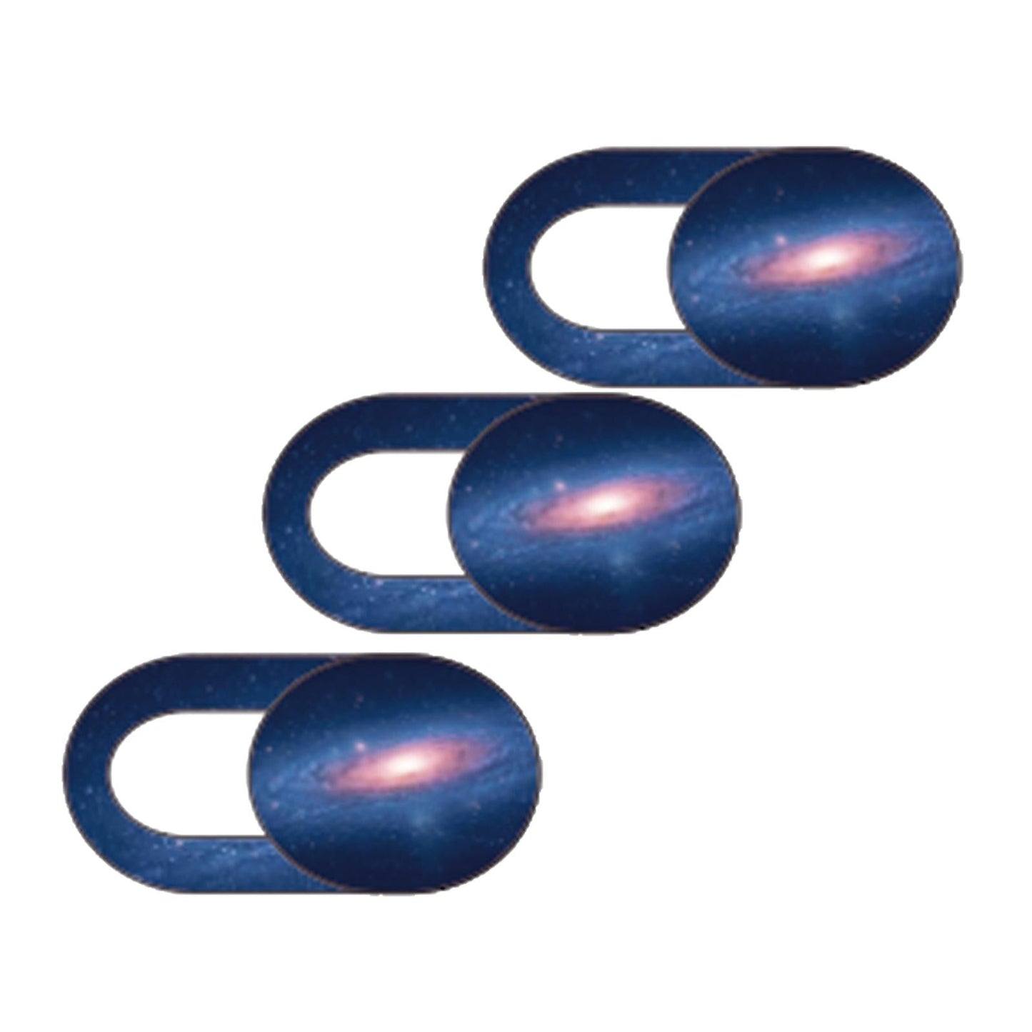 3 Pieces 0.7mm Web Camera Cover Slide Privacy Protector Starry Sky H