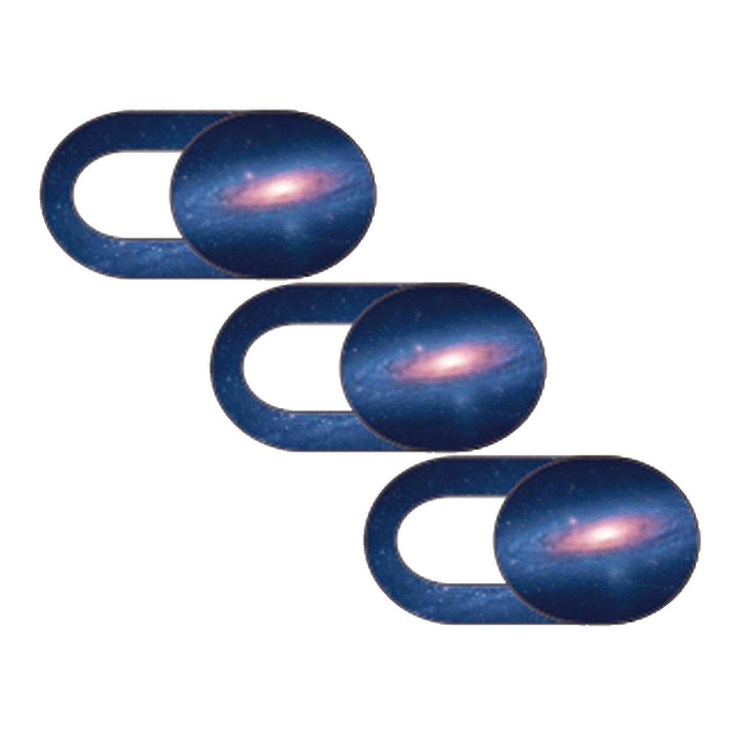 3 Pieces 0.7mm Web Camera Cover Slide Privacy Protector Starry Sky H
