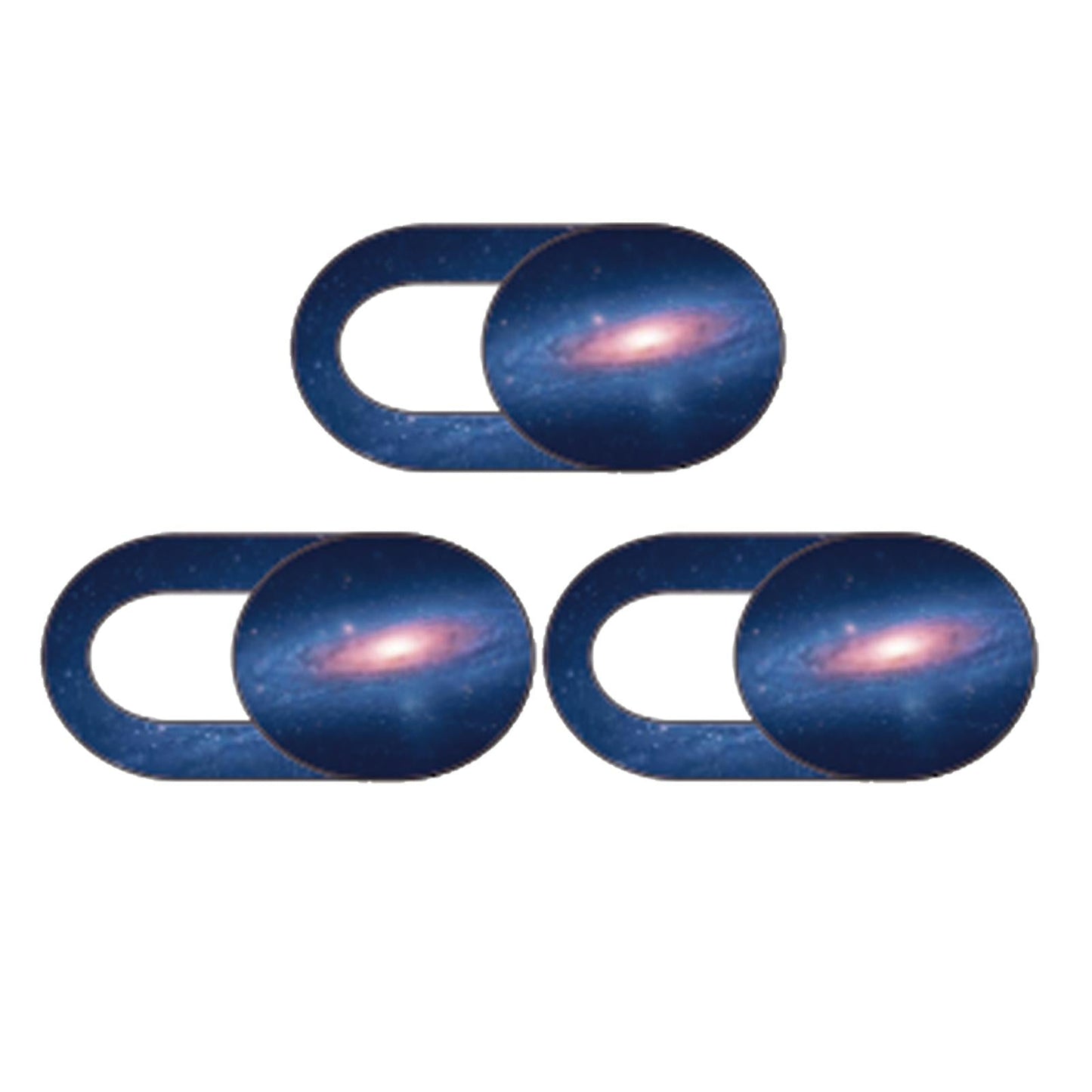 3 Pieces 0.7mm Web Camera Cover Slide Privacy Protector Starry Sky H