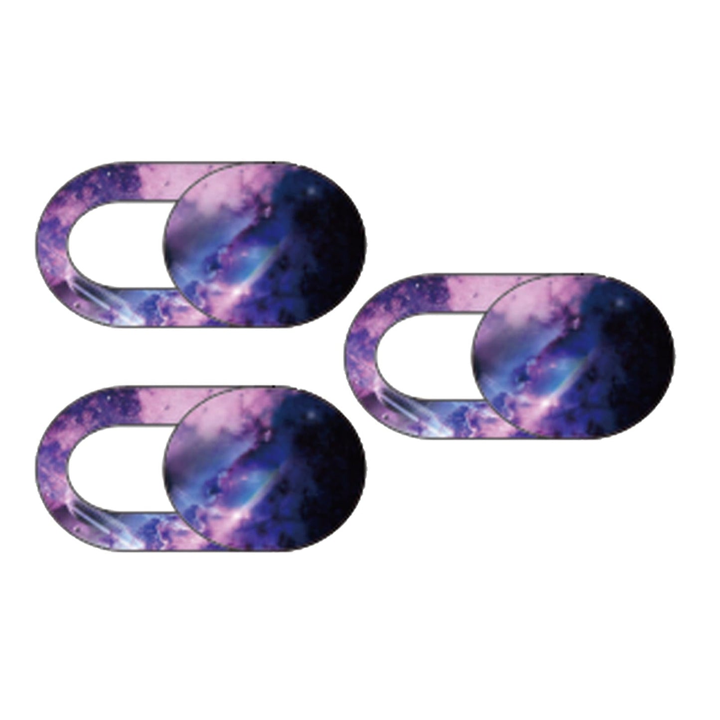 3 Pieces 0.7mm Web Camera Cover Slide Privacy Protector Starry Sky I